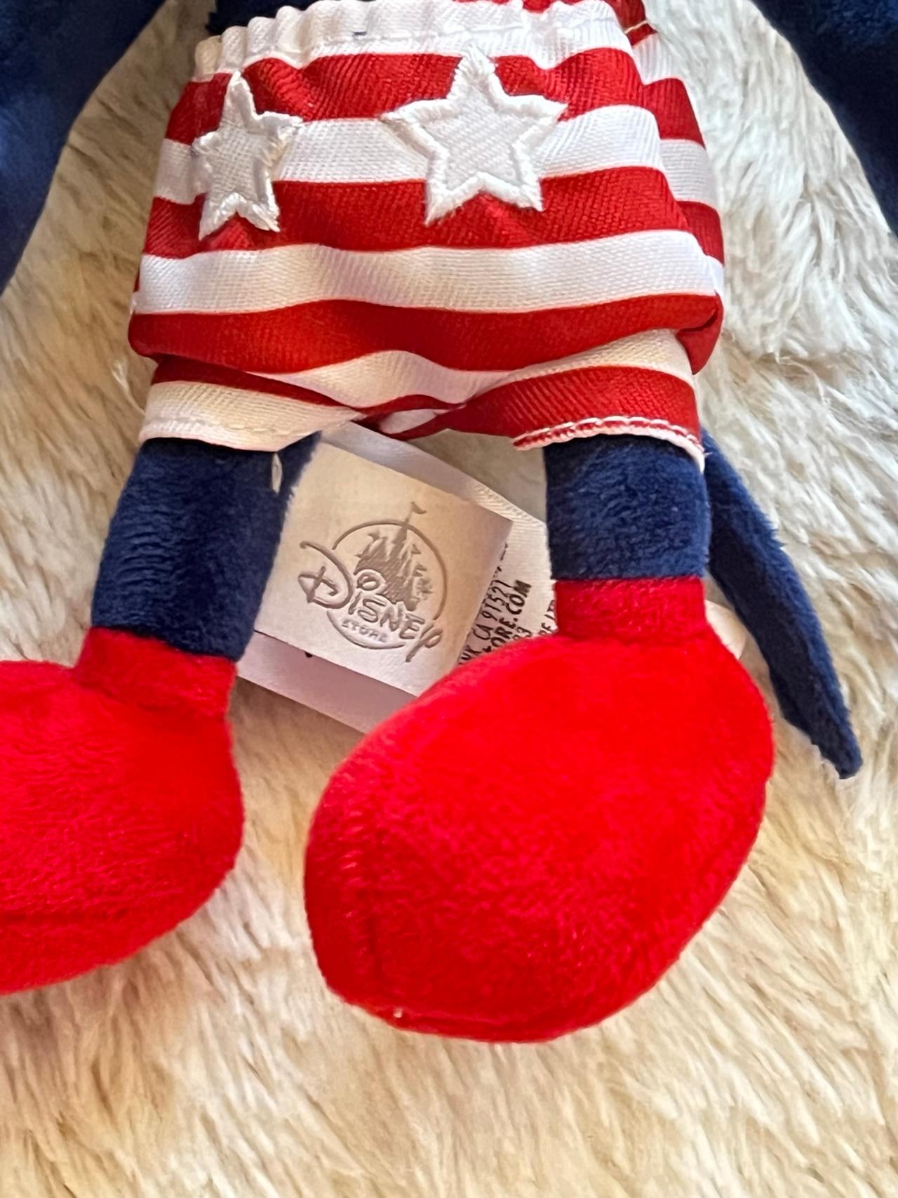 Disney Store Fourth 4th of July Mickey Mouse 5-6” Plush Doll LNWT READ — image 2
