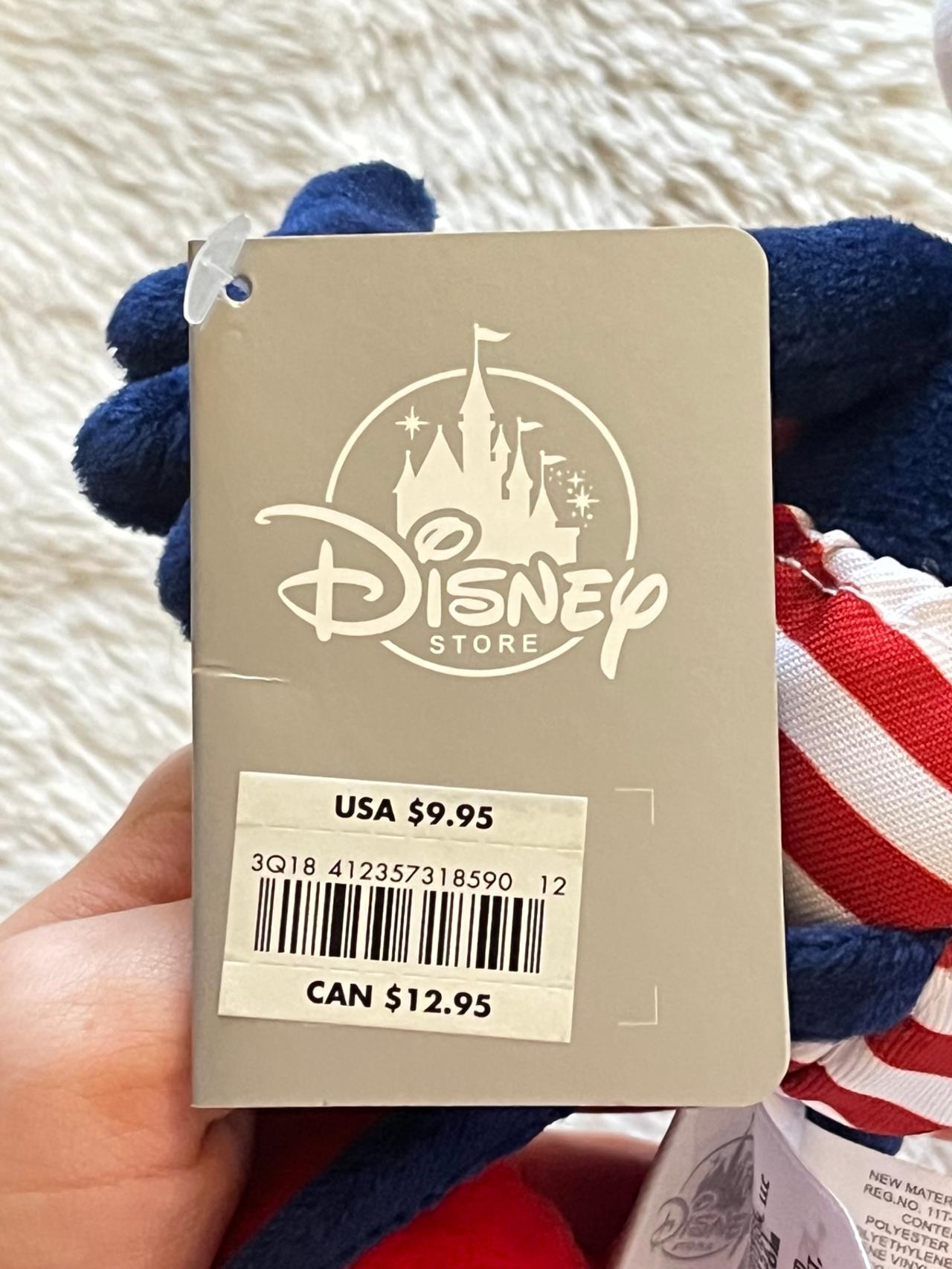 Disney Store Fourth 4th of July Mickey Mouse 5-6” Plush Doll LNWT READ — image 6