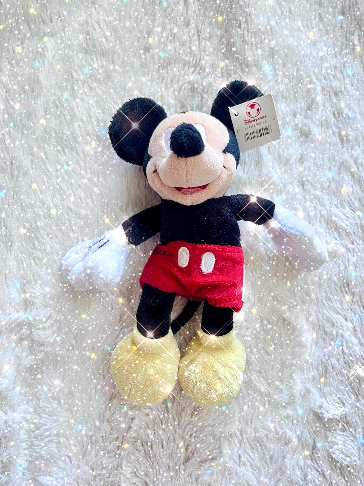 Disney Store Vintage Mickey Mouse 8” Plush GWT READ