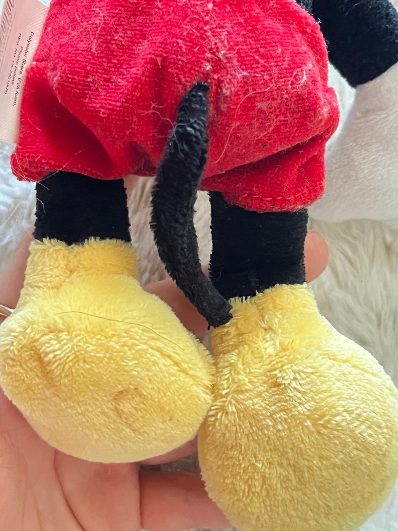 Disney Store Vintage Mickey Mouse 8” Plush GWT READ — image 10