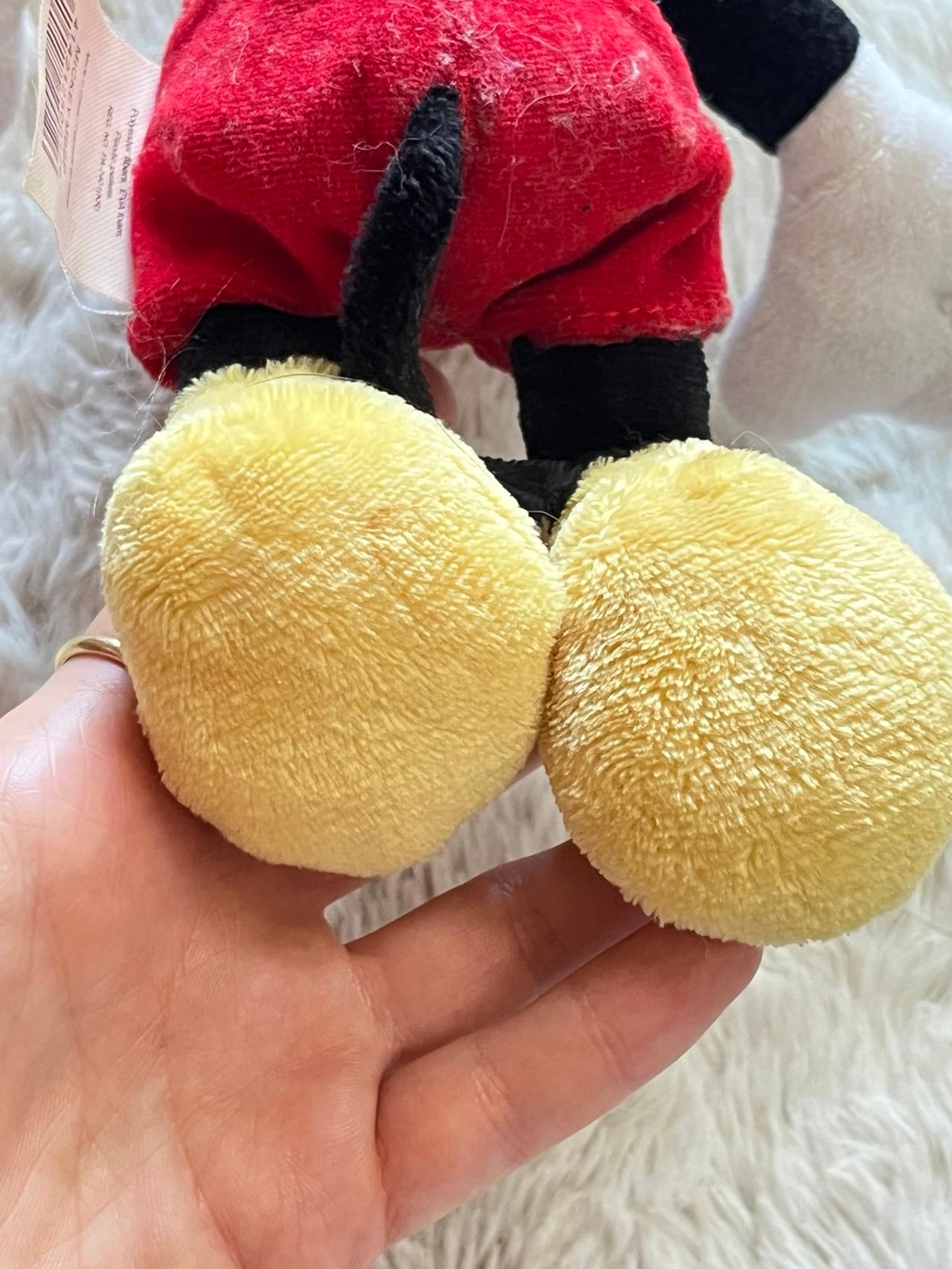 Disney Store Vintage Mickey Mouse 8” Plush GWT READ — image 11