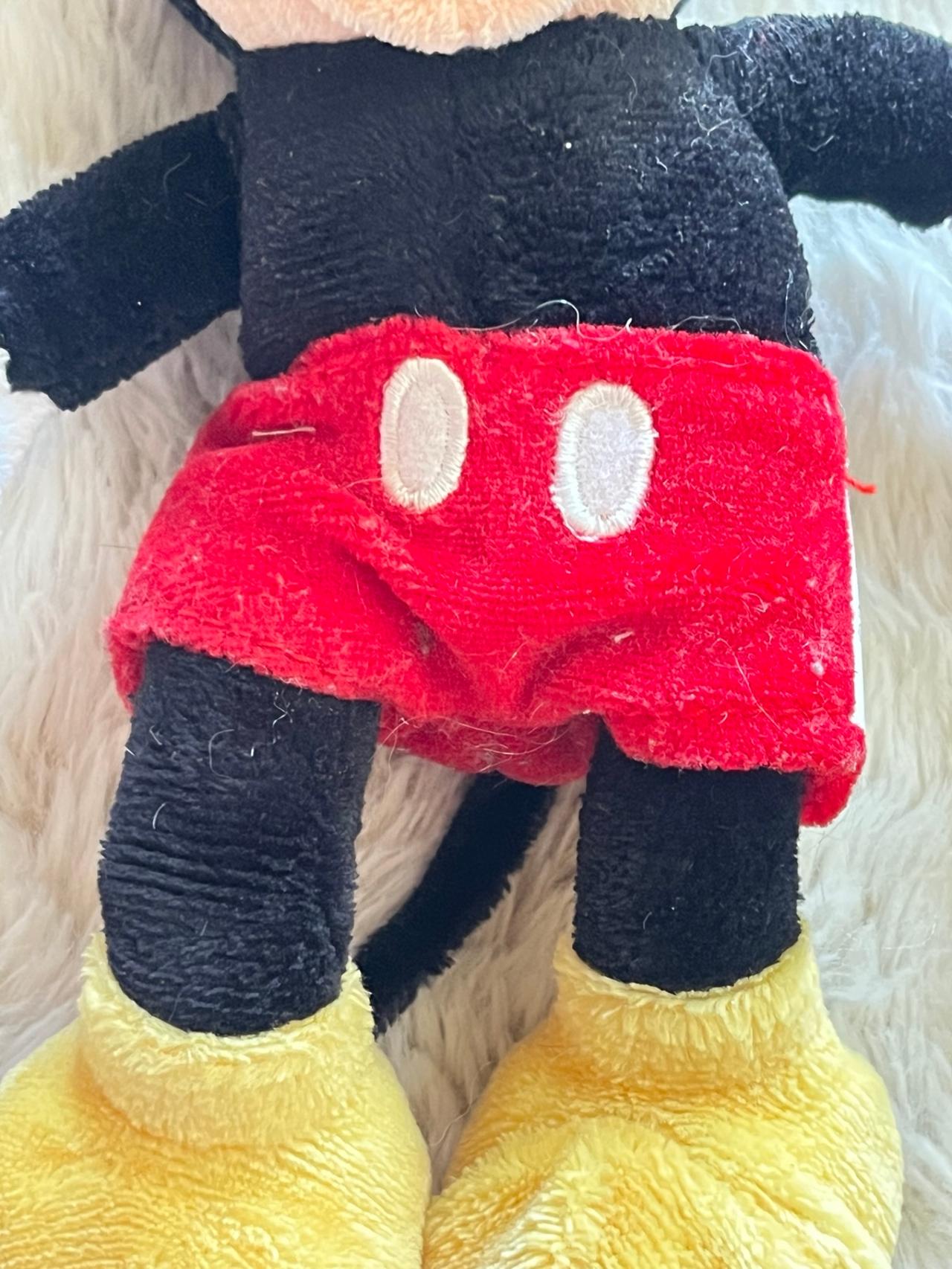 Disney Store Vintage Mickey Mouse 8” Plush GWT READ — image 2