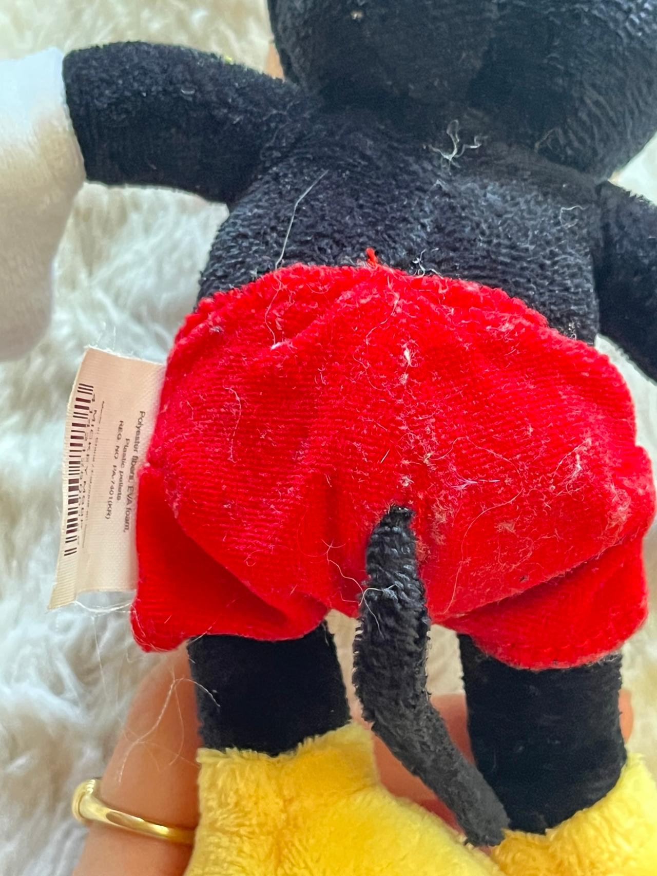 Disney Store Vintage Mickey Mouse 8” Plush GWT READ — image 9