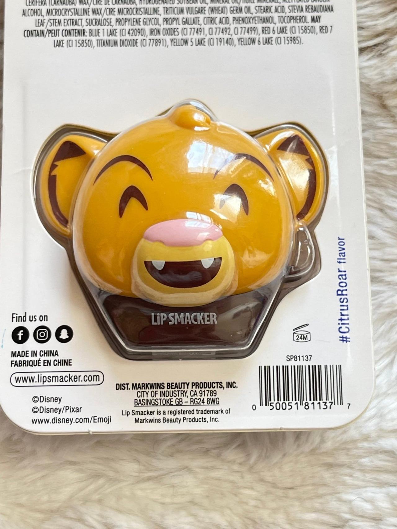 Disney The Lion King Lip Smacker Emoji Simba Lip Balm NIP READ — image 4