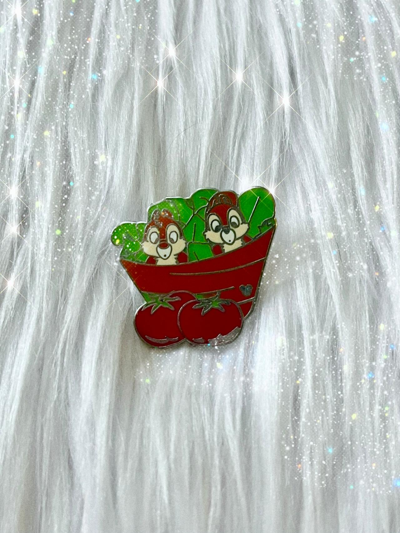 Disney Trading Pin Hidden Mickey (Chip & Dale) Tomatoes #51768 READ