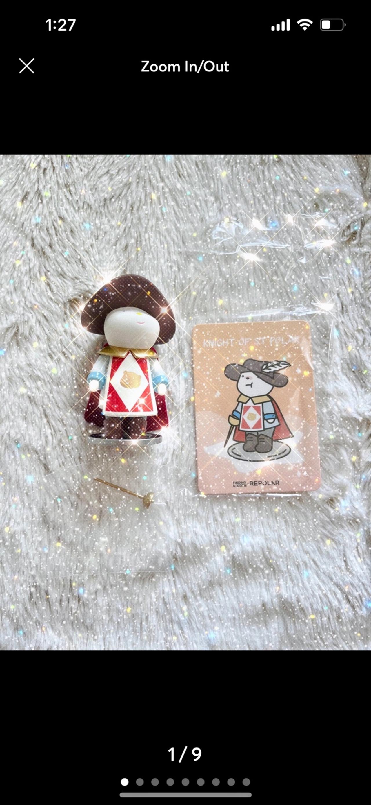 F.UN x Repolar Bed Time Stories Knight of St. Polar Figure LNWOP READ