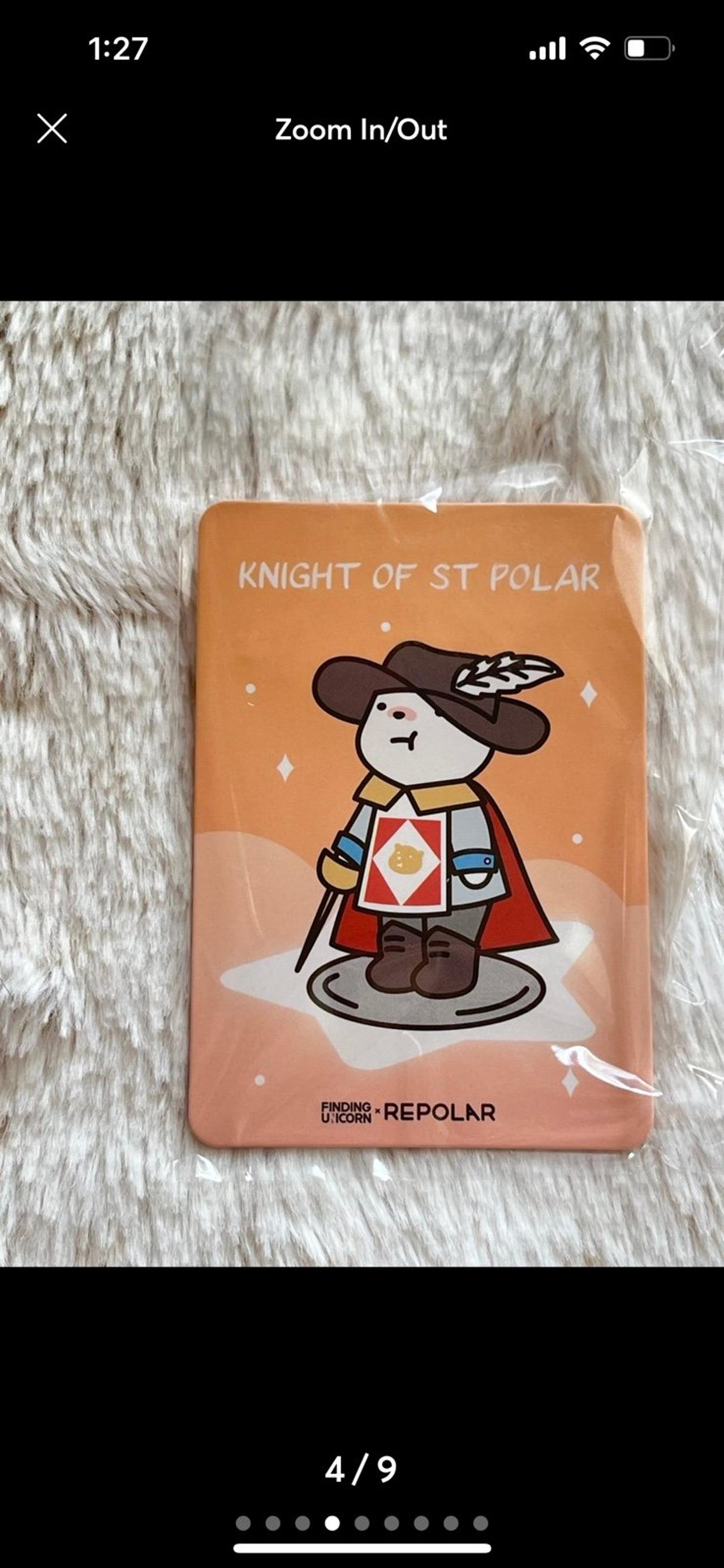 F.UN x Repolar Bed Time Stories Knight of St. Polar Figure LNWOP READ — image 4
