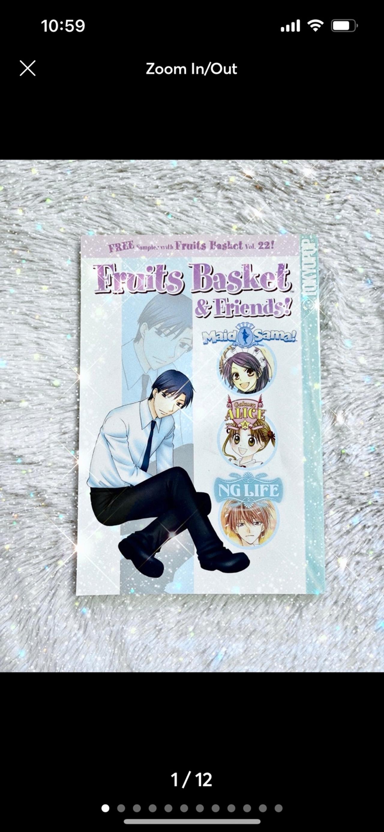 Fruits Basket & Friends Vol 22 Sampler Insert Tokyopop NM-Good READ