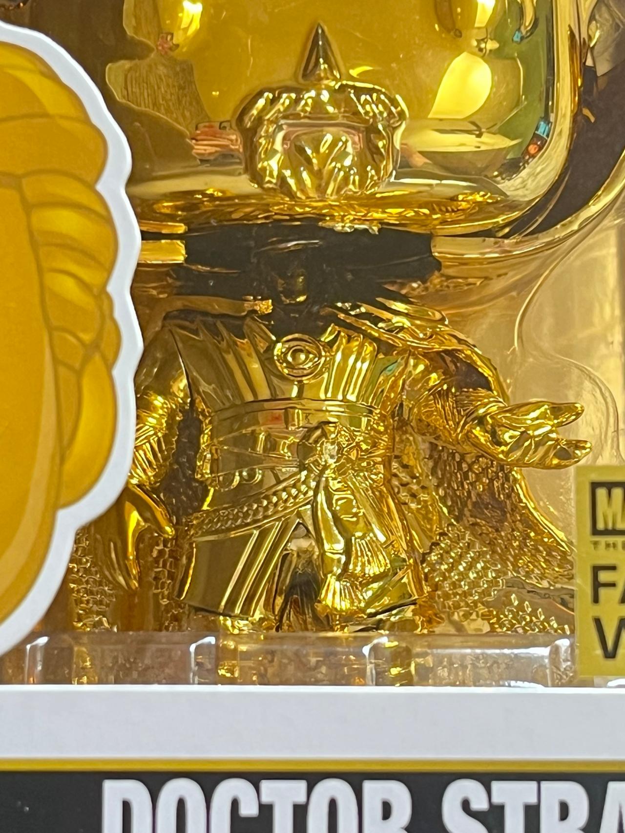 Funko POP! Marvel Fan Vote Winner! Gold Doctor Strange 439 GIP READ — image 3