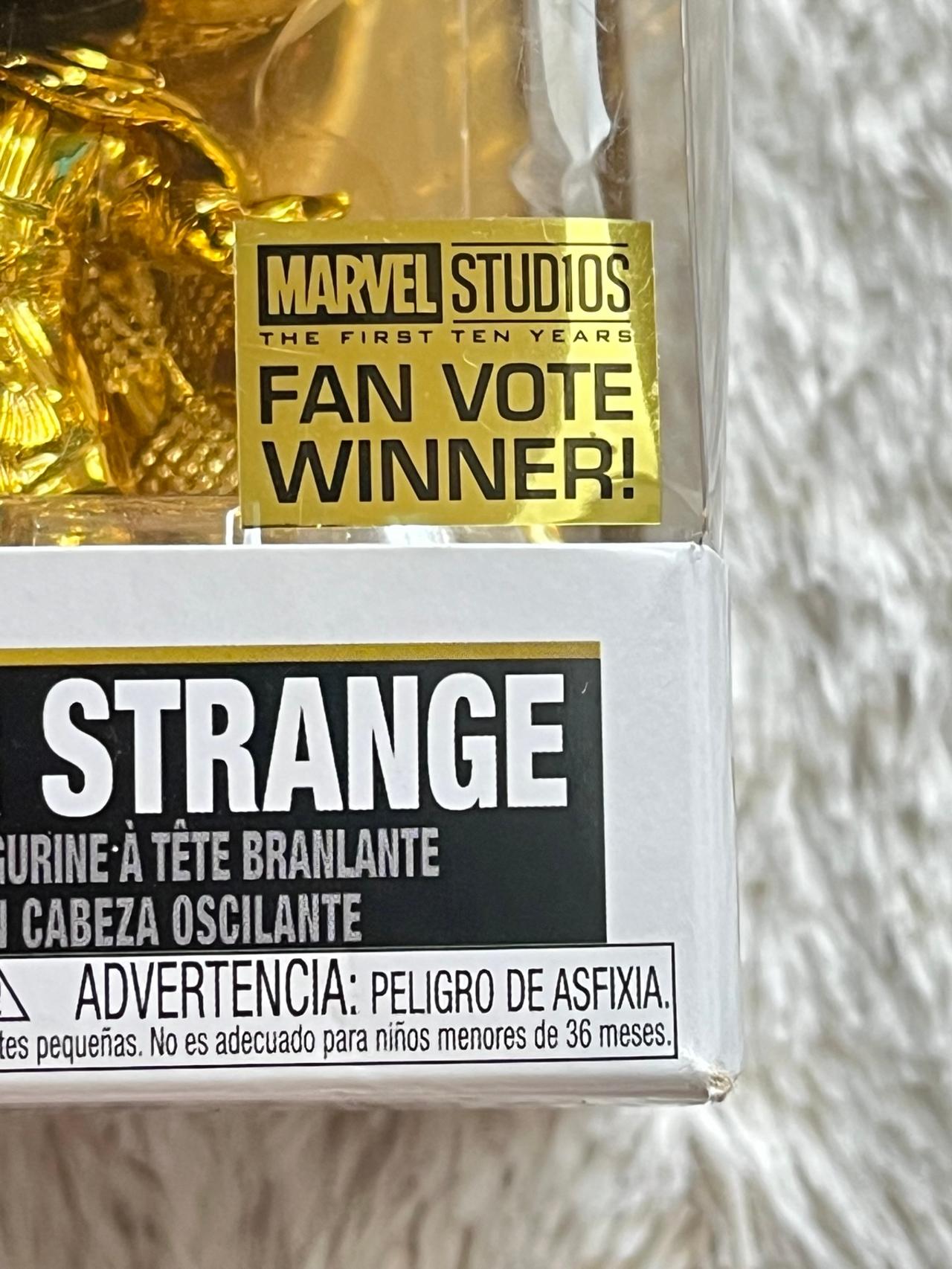 Funko POP! Marvel Fan Vote Winner! Gold Doctor Strange 439 GIP READ — image 4