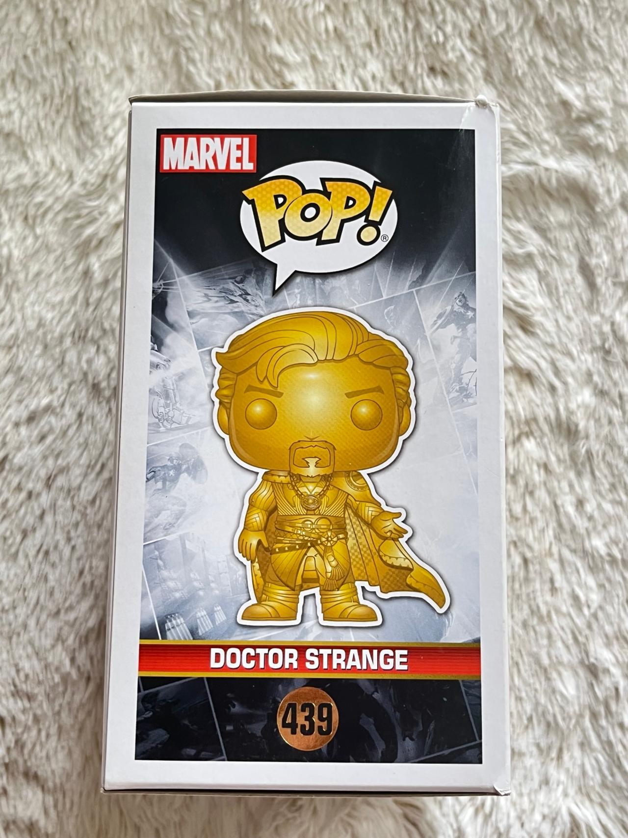 Funko POP! Marvel Fan Vote Winner! Gold Doctor Strange 439 GIP READ — image 8