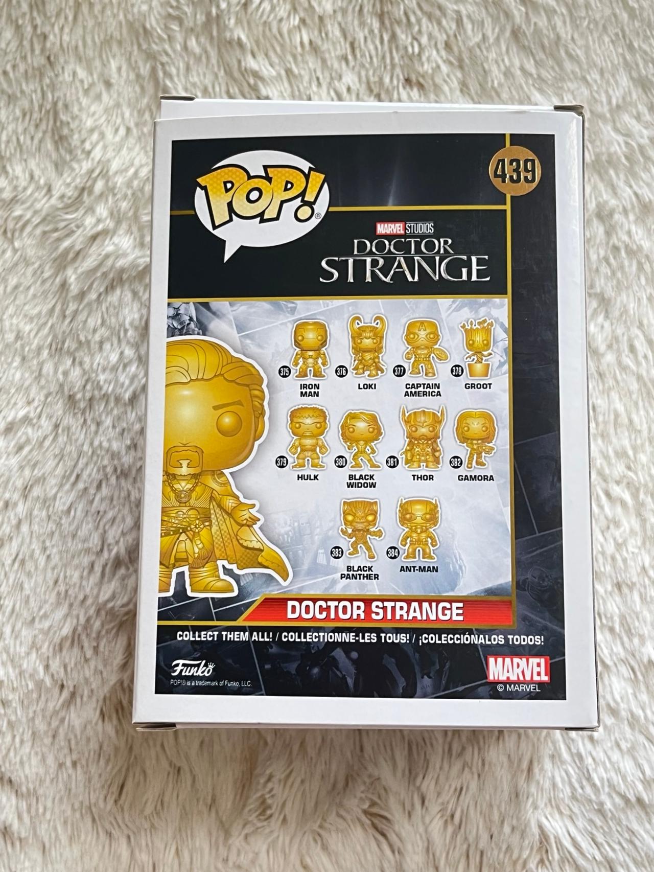 Funko POP! Marvel Fan Vote Winner! Gold Doctor Strange 439 GIP READ — image 9