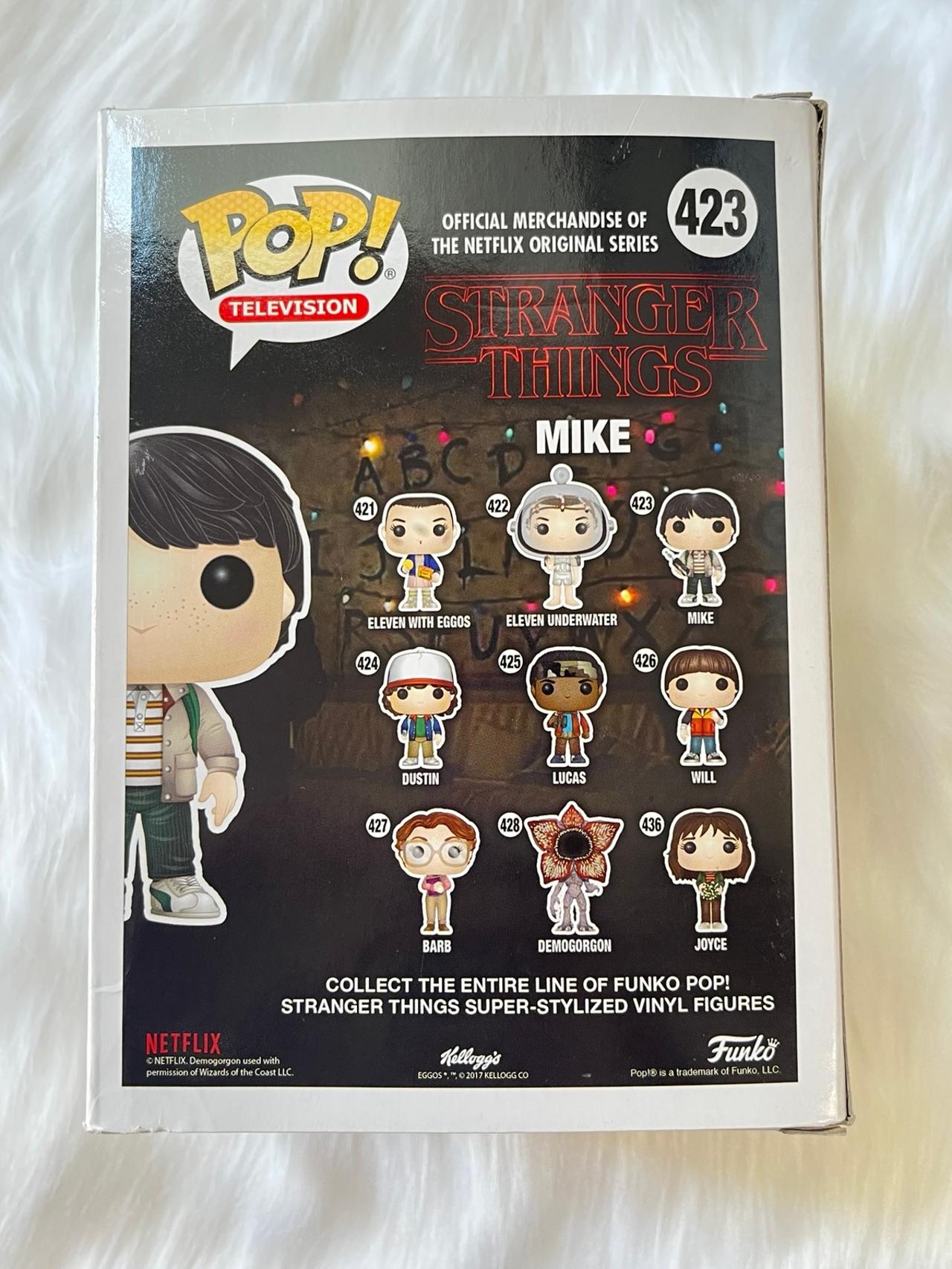 Funko Pop! Vinyl: Stranger Things Mike #423 DAMAGED BOX READ — image 8