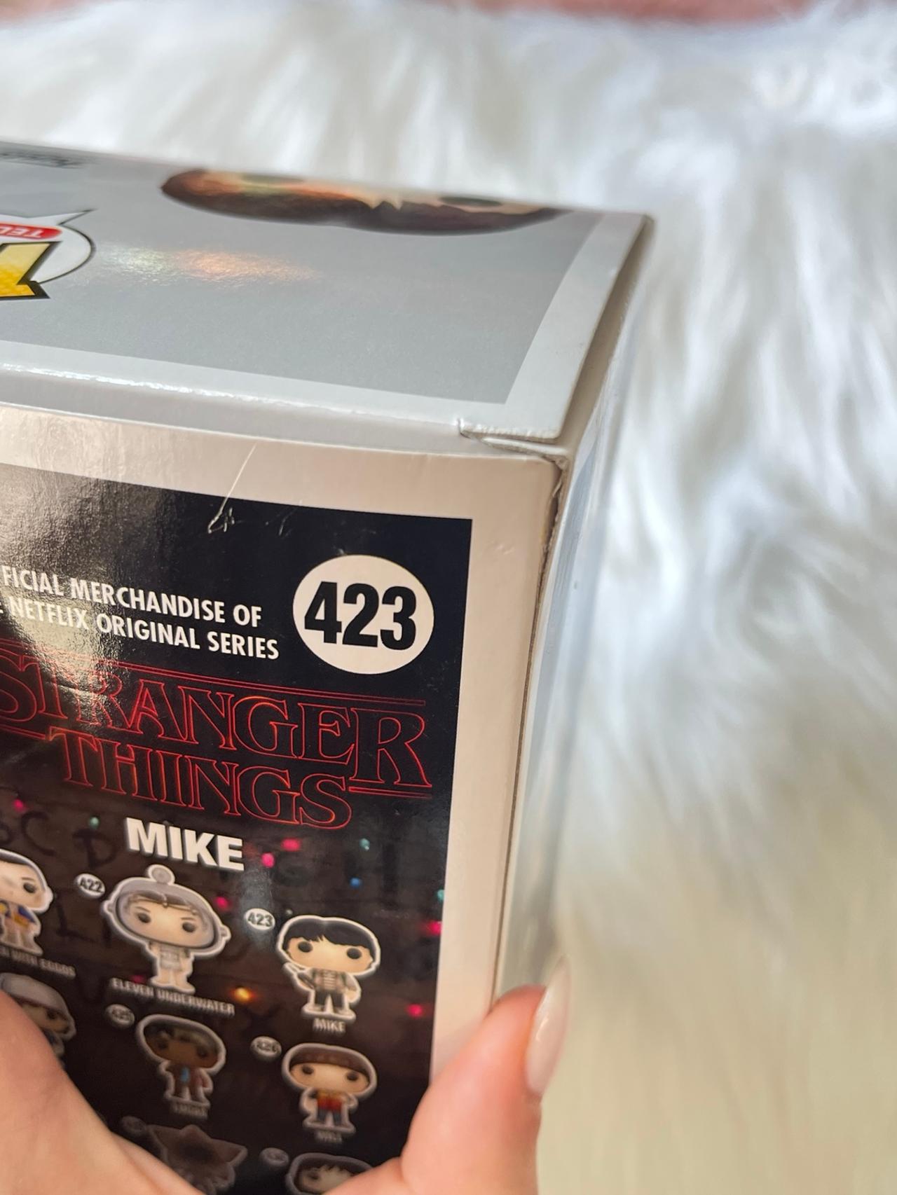 Funko Pop! Vinyl: Stranger Things Mike #423 DAMAGED BOX READ — image 9