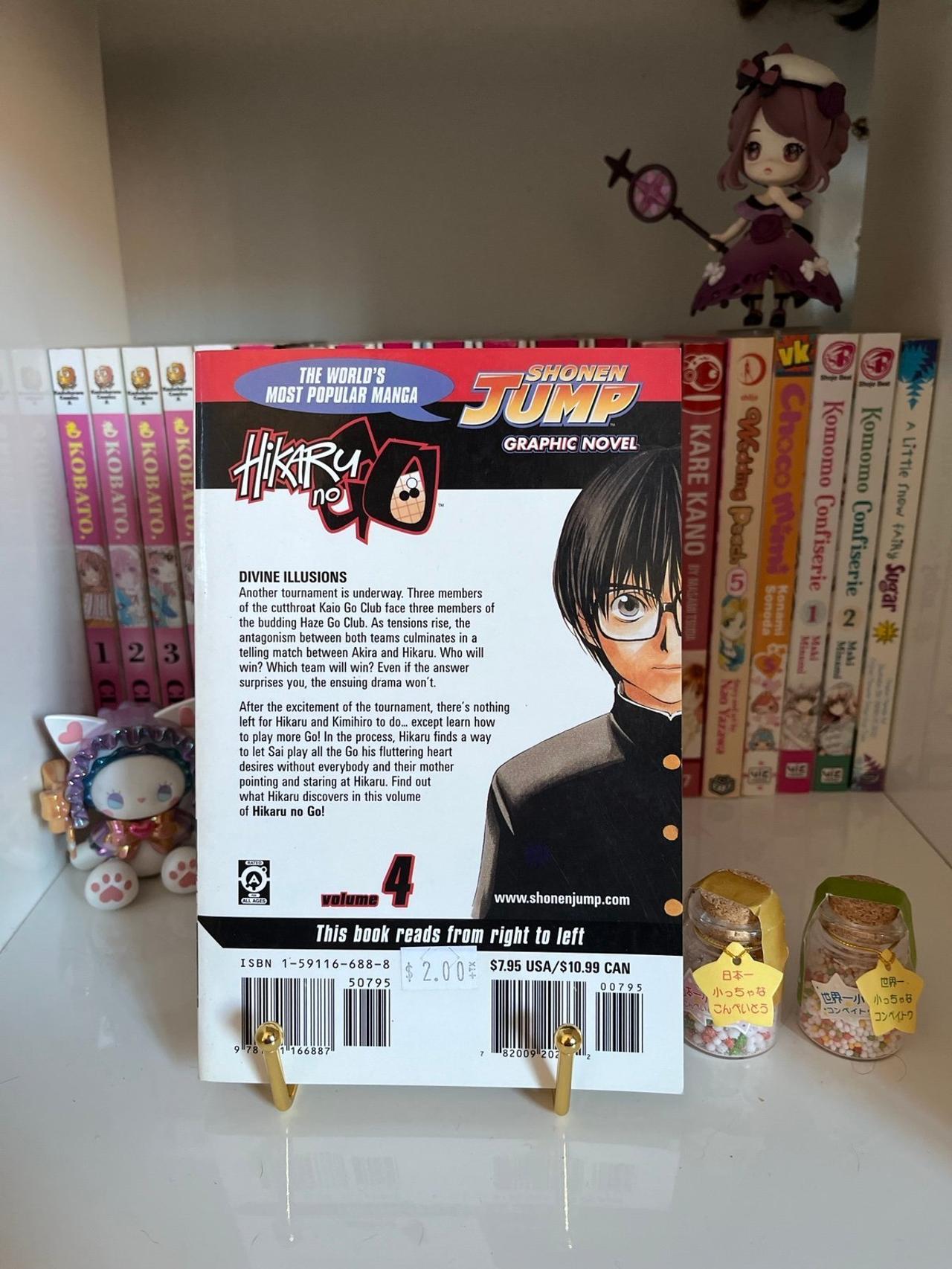 Hikaru no Go by Yumi Hotta Vol 4 FIRST EDITION NM — image 6