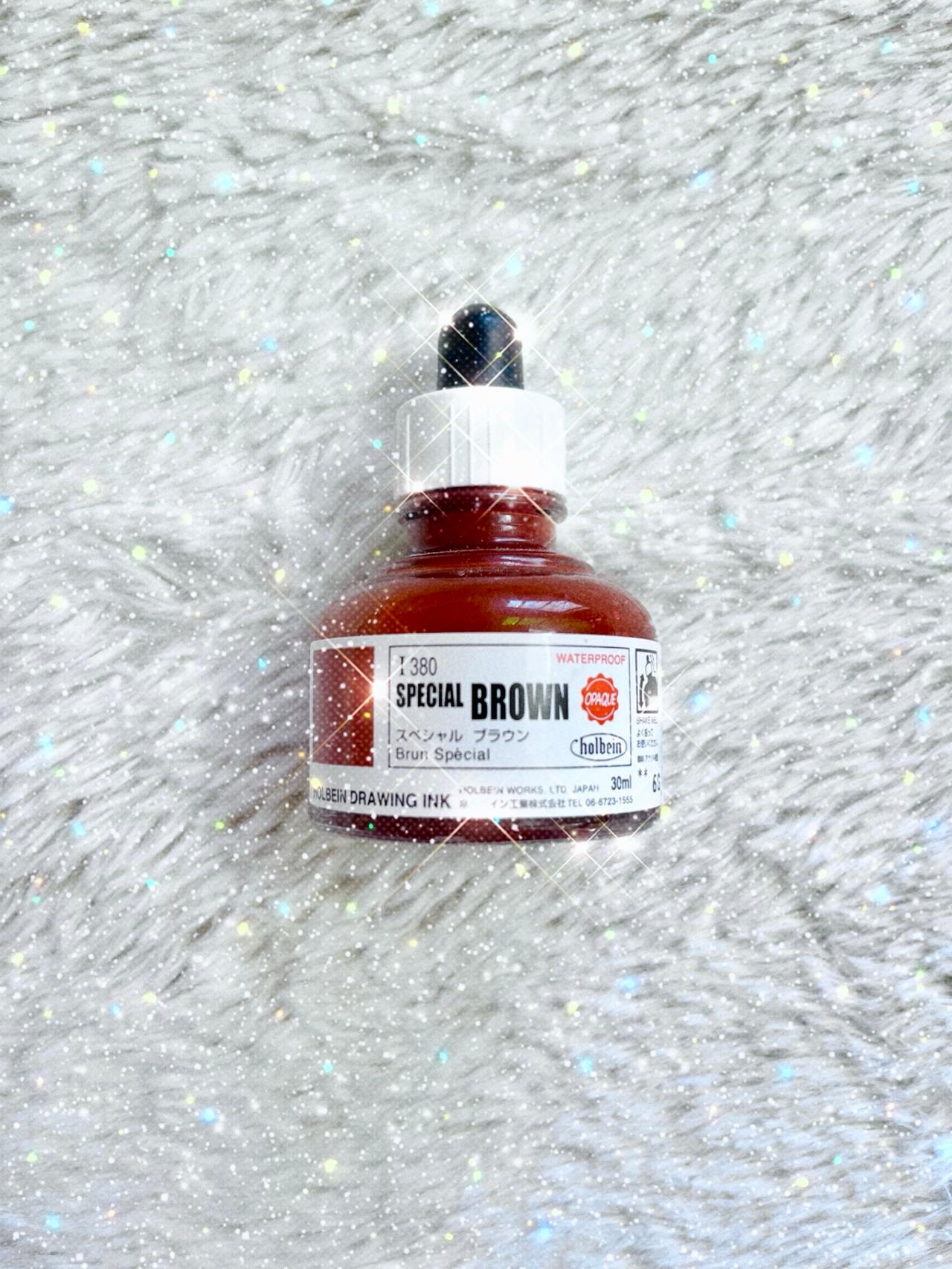 Holbein Japanese Drawing Ink Special Brown (I 380) LIGHTLY USED READ