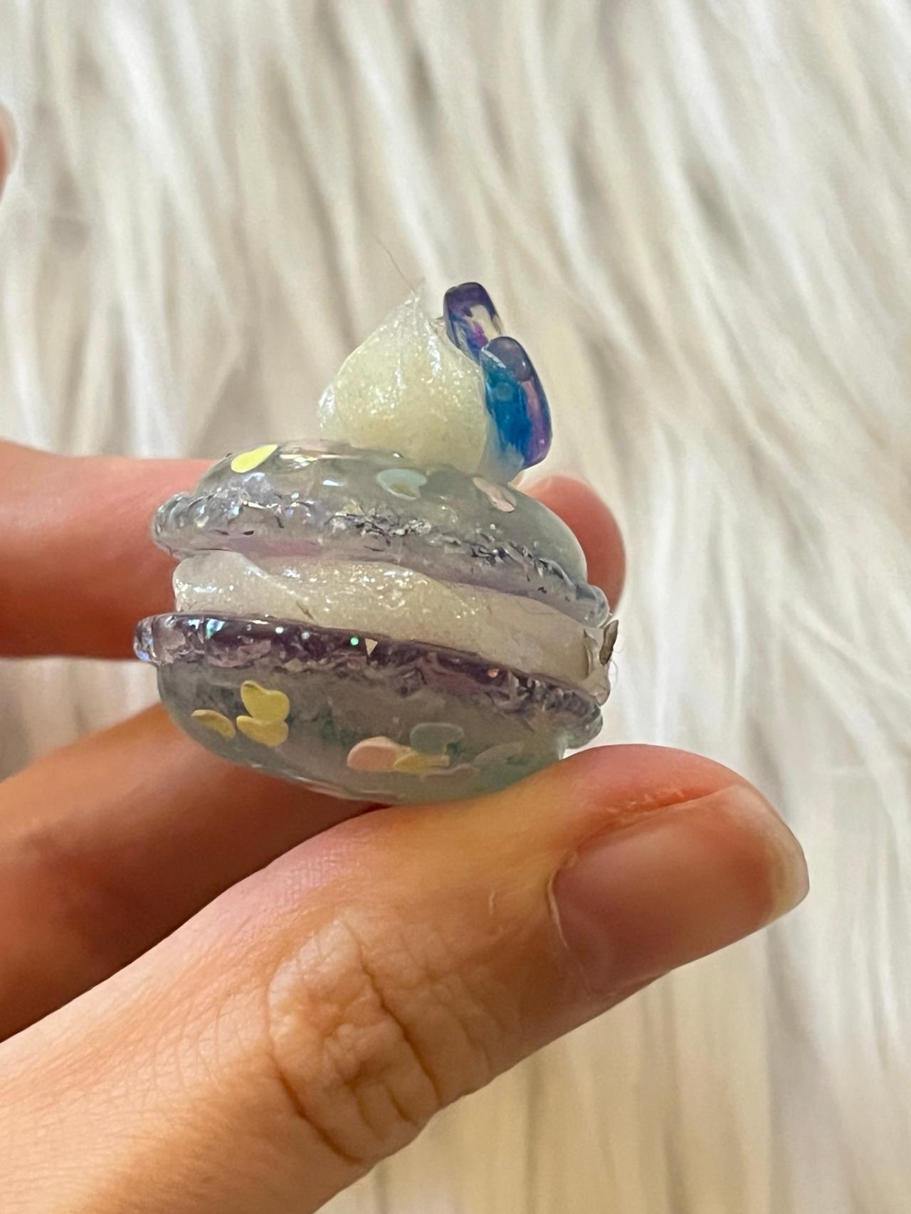 Kawaii Hoppe Chan with Macaron Magical Girl Silicon Mascot Kawaii Japan — image 3