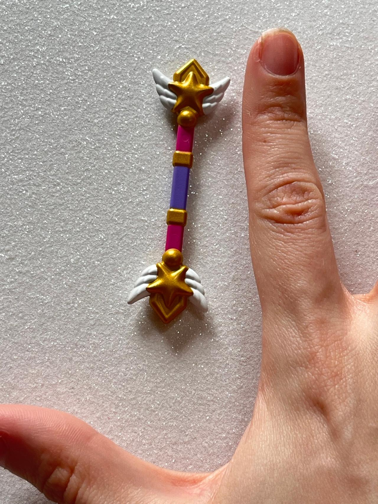 League of Legends Star Guardian Lux’s Staff 1.5-2” Wand Collectible Figure READ — image 7
