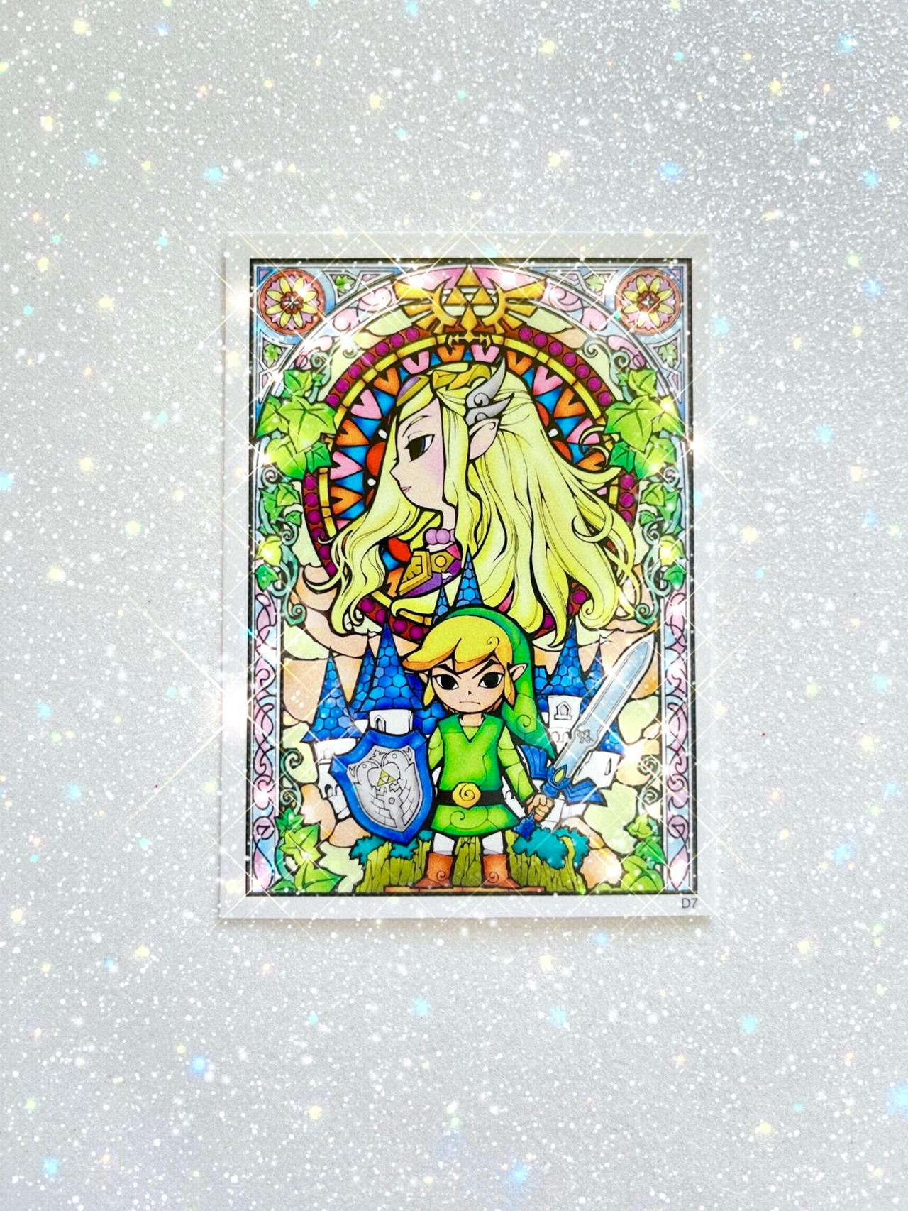 Legend of Zelda 2017 Enterplay Decal Sticker D7 NEAR MINT-GOOD READ