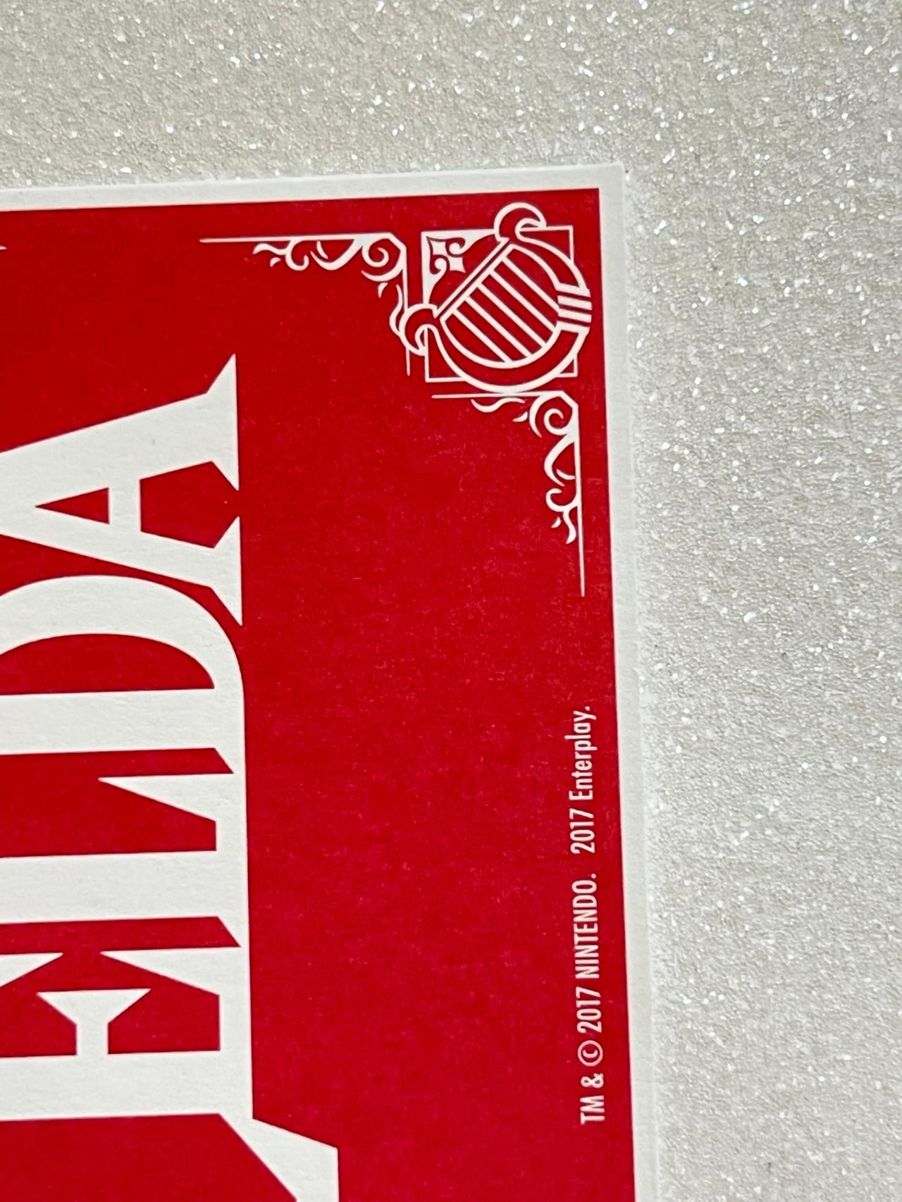 Legend of Zelda 2017 Enterplay Decal Sticker D8 NEAR MINT-GOOD READ — image 8