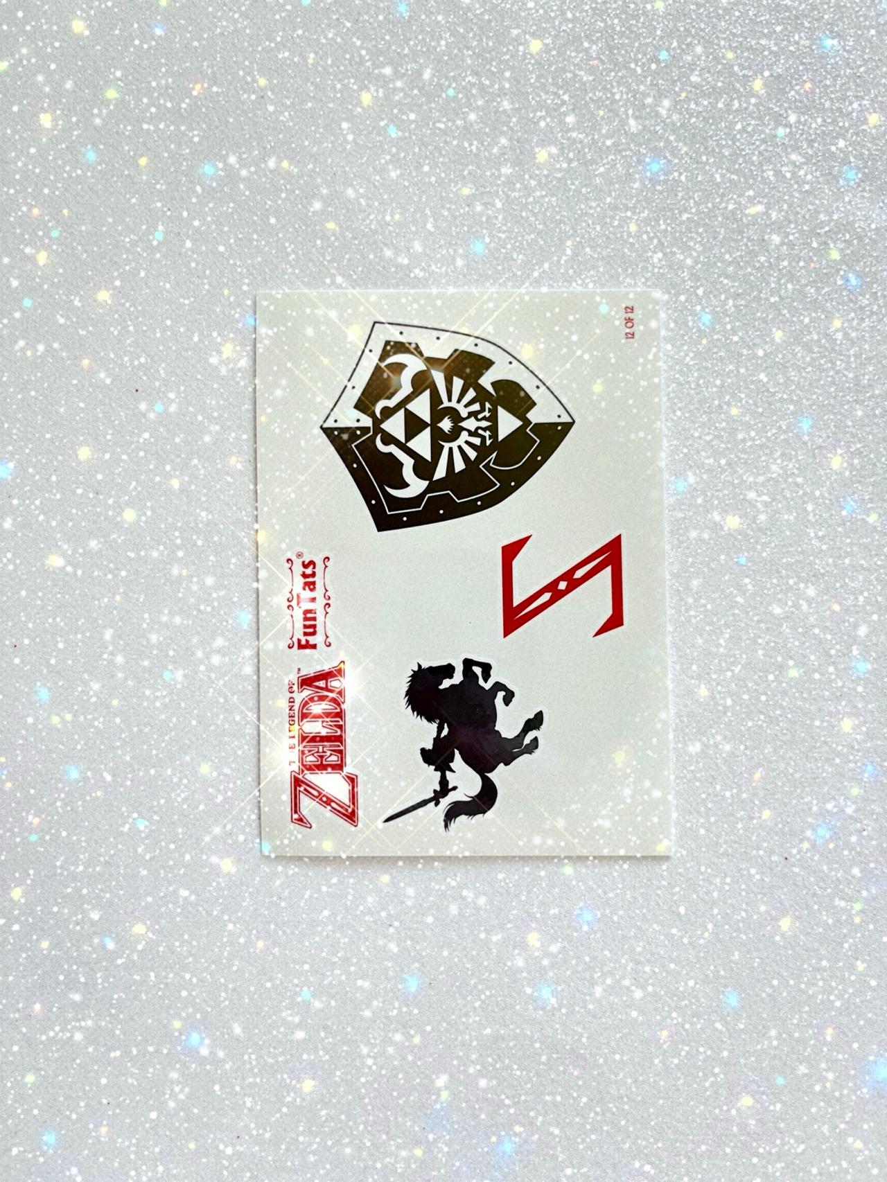 Legend of Zelda 2017 Enterplay Fun Tats 12 of 12 GOOD-NM READ