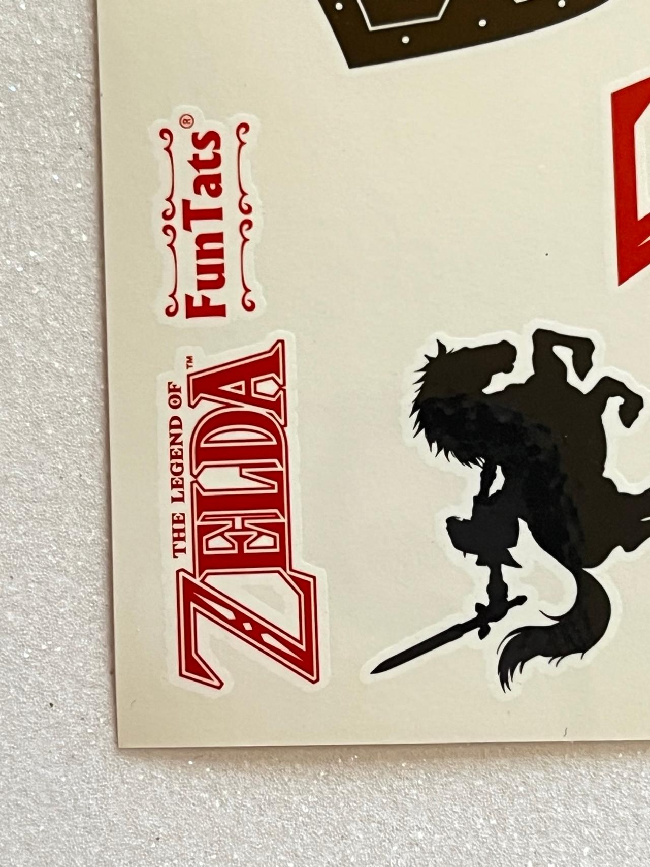 Legend of Zelda 2017 Enterplay Fun Tats 12 of 12 GOOD-NM READ — image 2