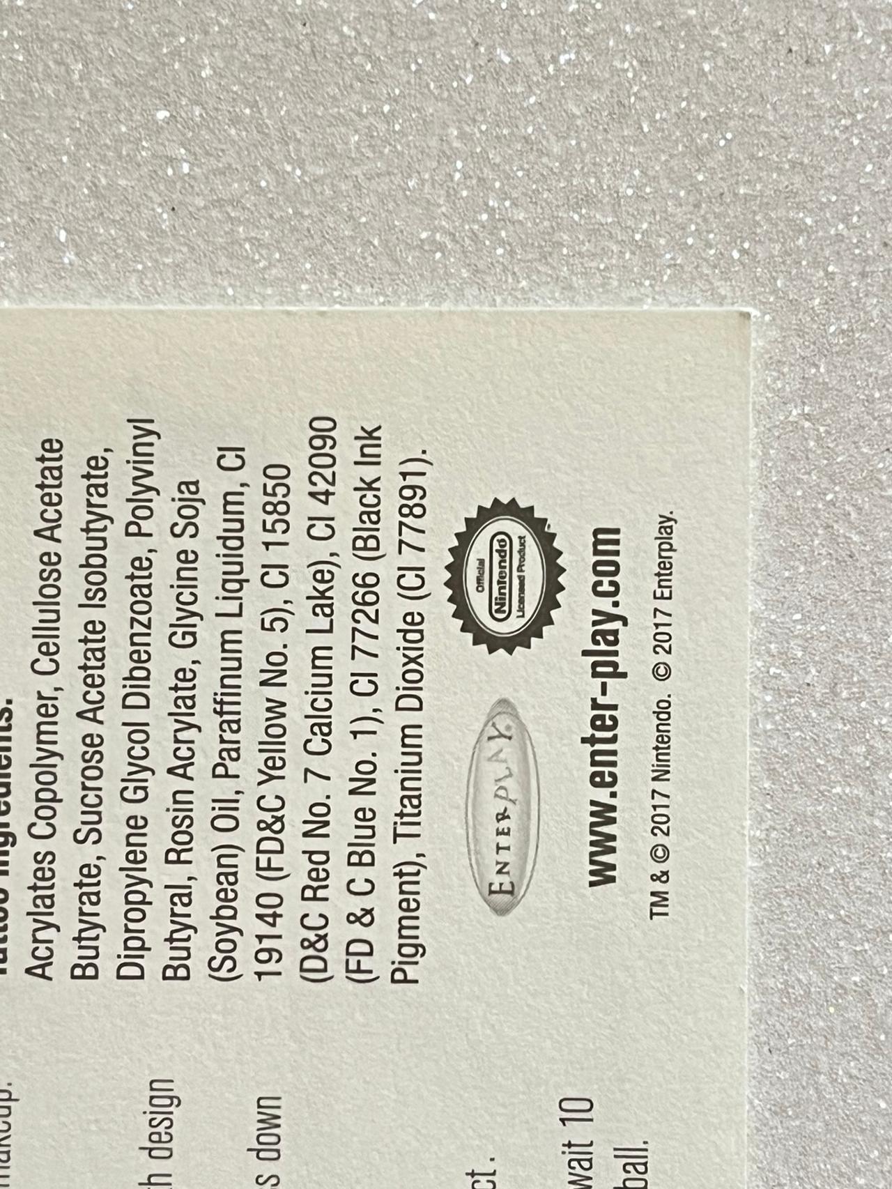 Legend of Zelda 2017 Enterplay Fun Tats 12 of 12 GOOD-NM READ — image 8