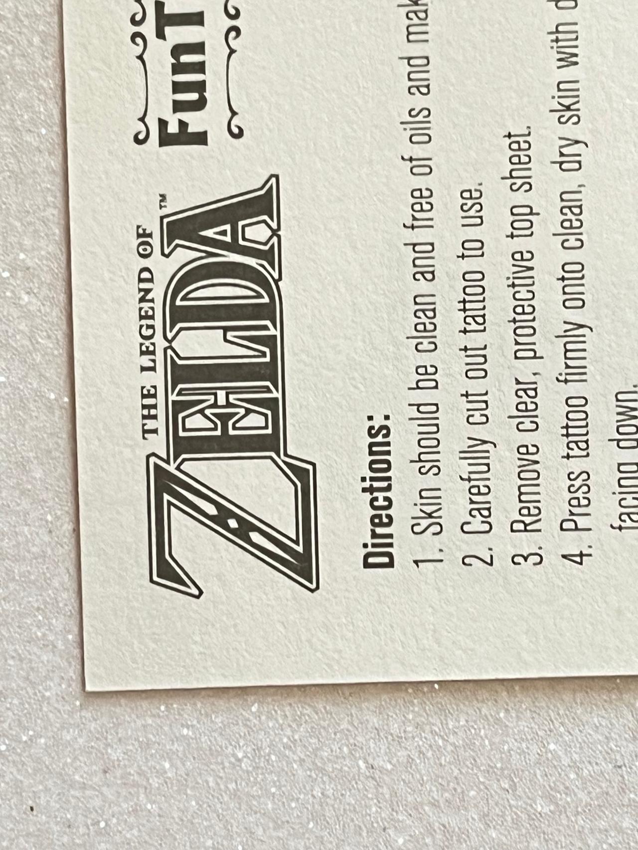 Legend of Zelda 2017 Enterplay Fun Tats 6 of 12 GOOD-NM READ — image 6