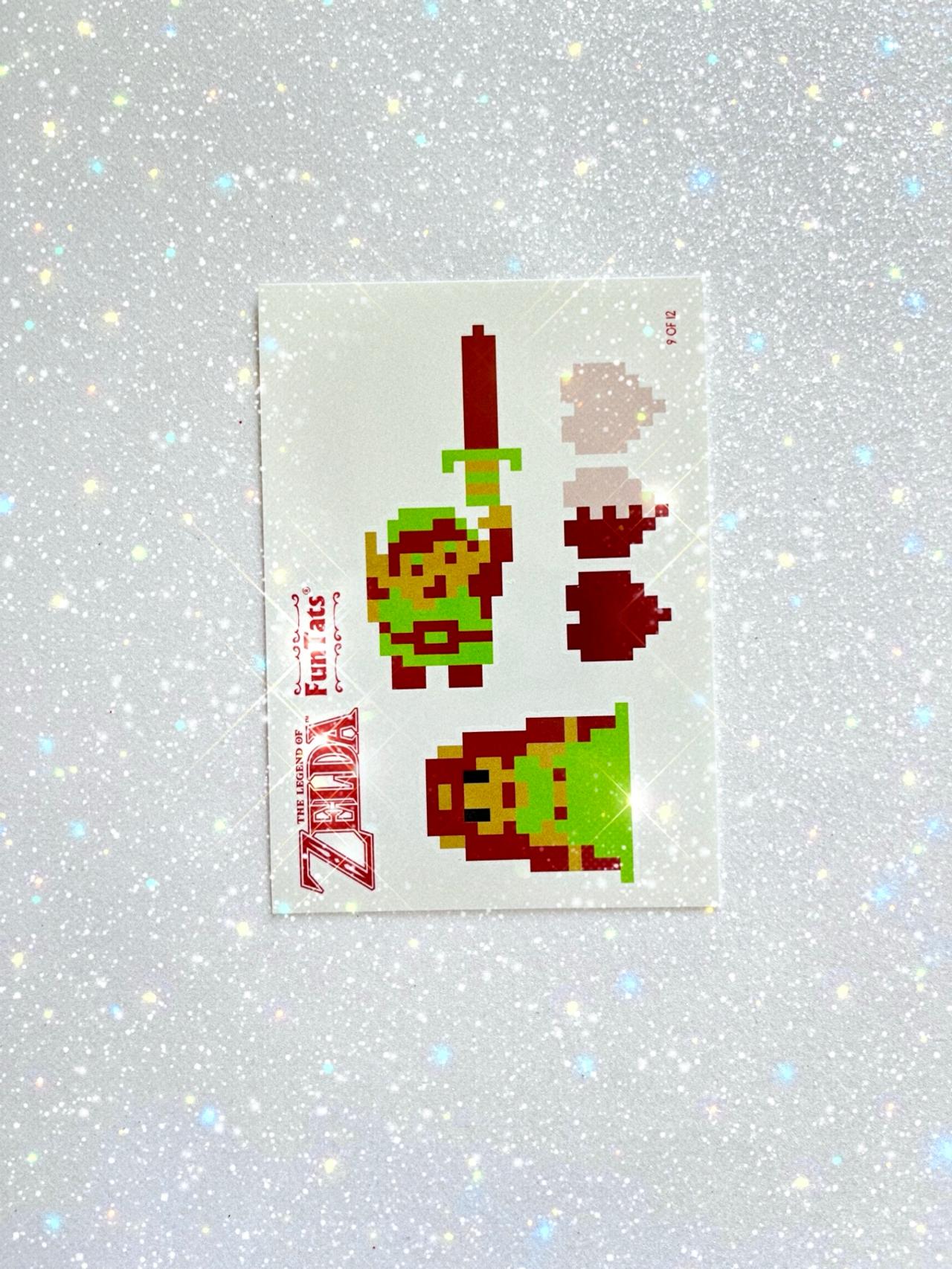 Legend of Zelda 2017 Enterplay Fun Tats 9 of 12 GOOD-NM READ