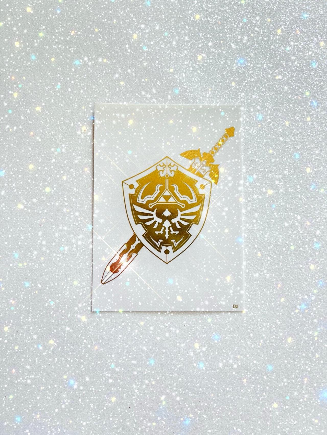 Legend of Zelda 2017 Enterplay Gold Decal D2 GOOD-NM READ