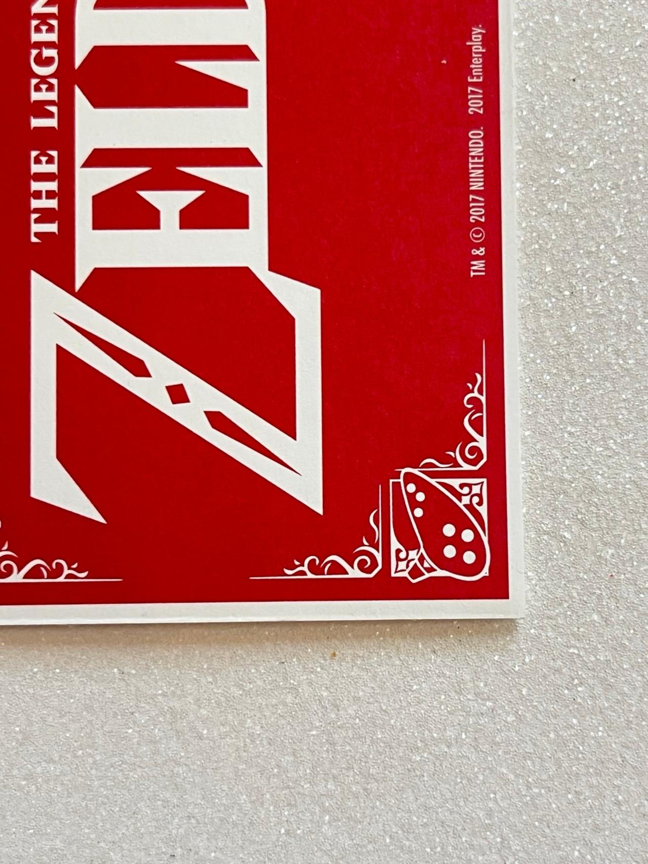 Legend of Zelda 2017 Enterplay Gold Decal D2 GOOD-NM READ — image 7