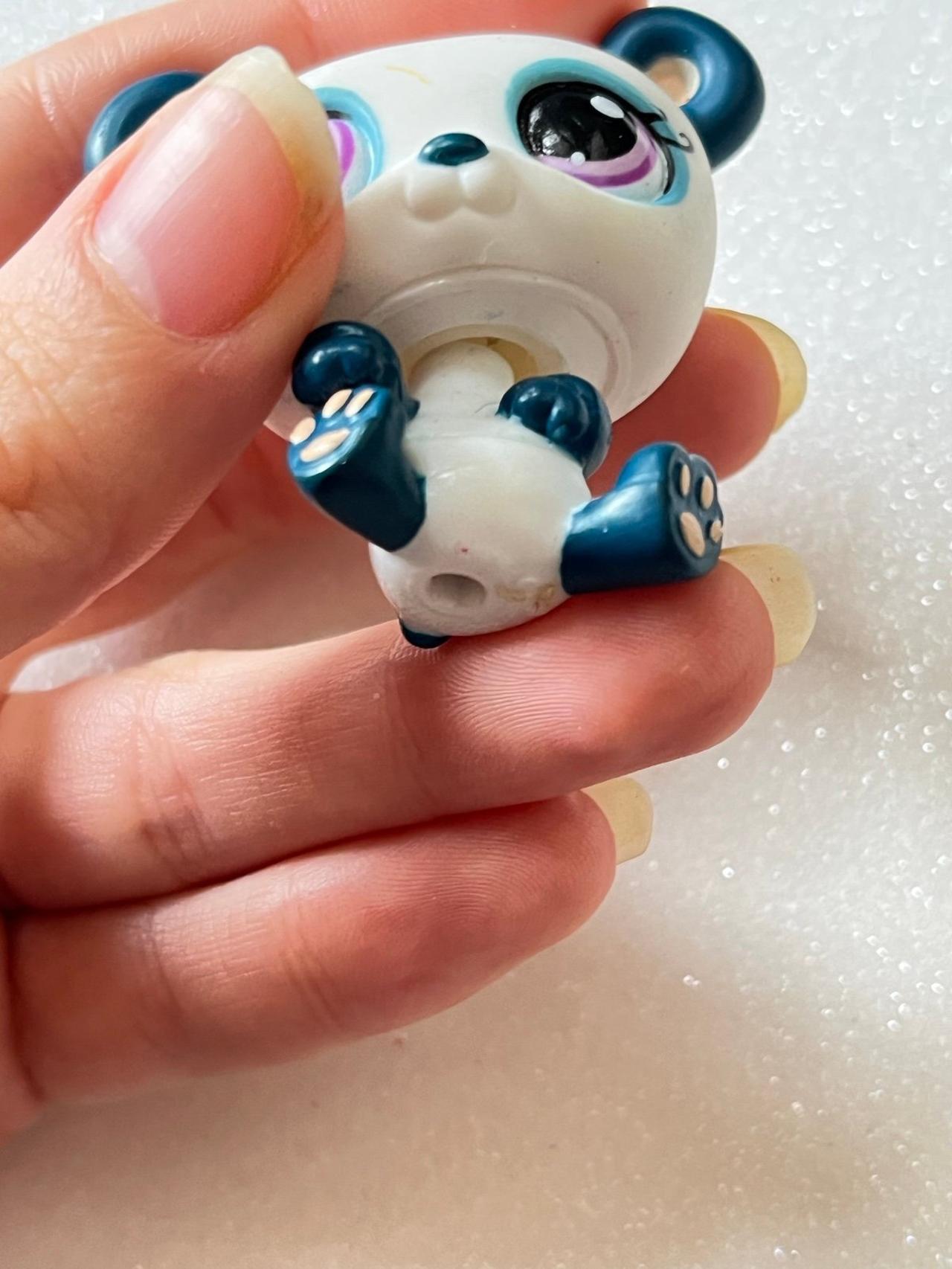 Littlest Pet Shop LPS Blue Panda #1021 2005+ READ — image 9