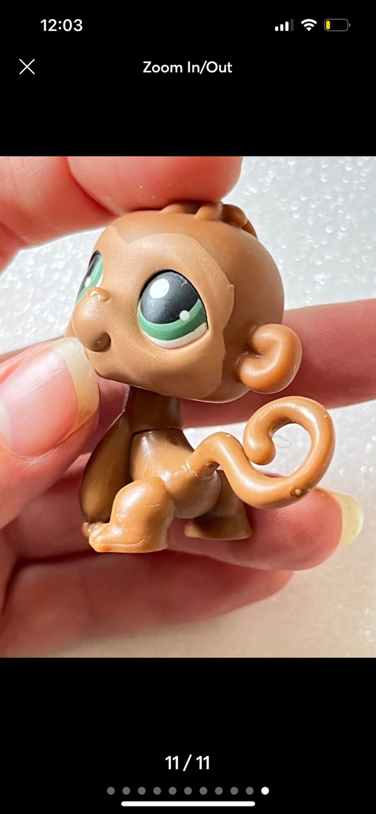 Littlest Pet Shop LPS Brown Monkey #56 2004-2005 READ — image 11