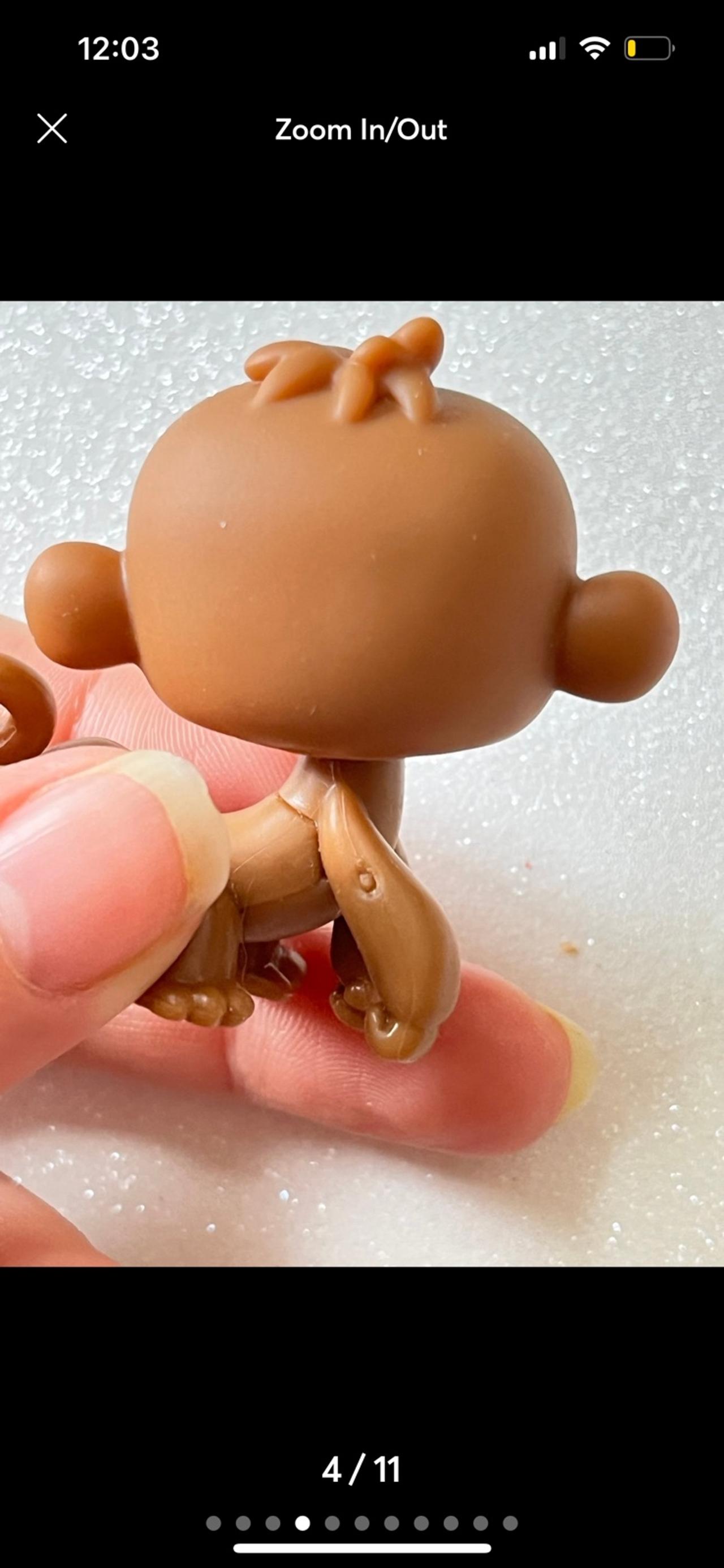 Littlest Pet Shop LPS Brown Monkey #56 2004-2005 READ — image 4