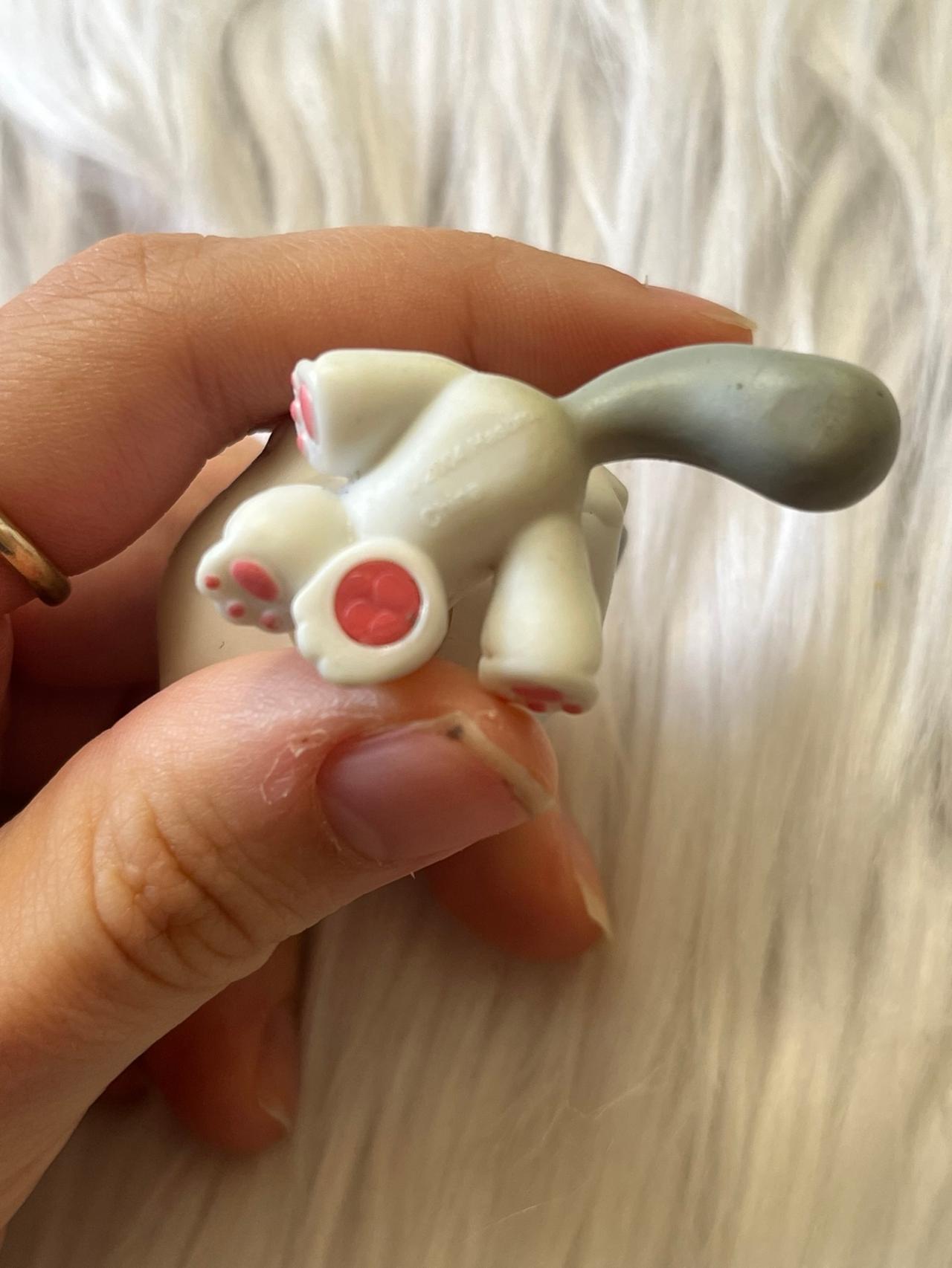 Littlest Pet Shop LPS Grey & White Tabby Cat #53 2004-2005 READ — image 4