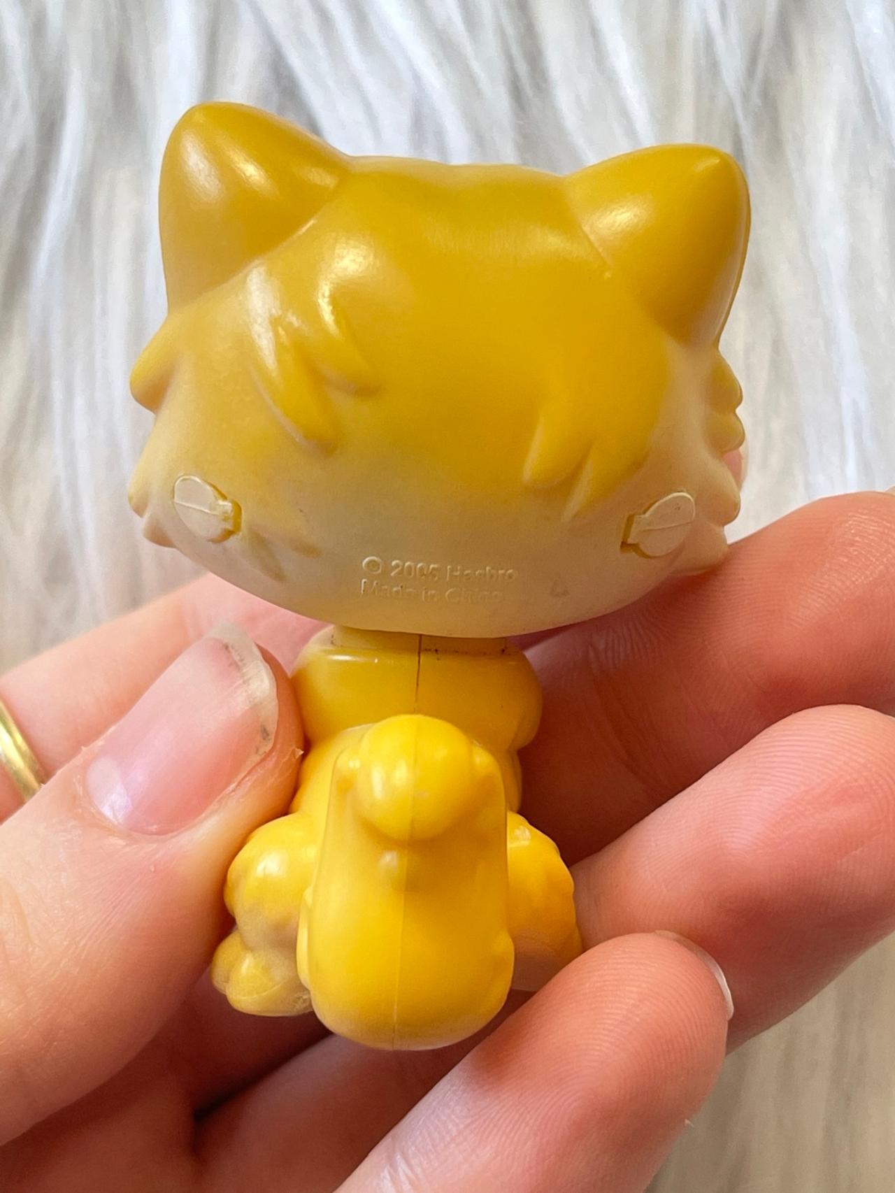 Littlest Pet Shop LPS Magnetic Yellow Cat #207 2004-2005 READ — image 5