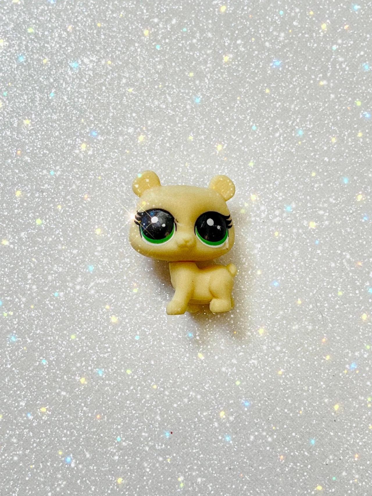 Littlest Pet Shop LPS MINI Yellow Bear 1-2” Figure 2018 READ