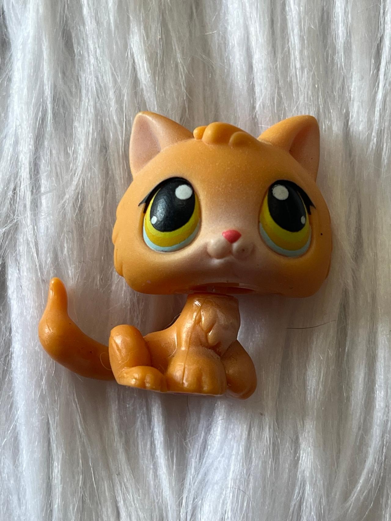 Littlest Pet Shop LPS Orange Kitten #86 2004-2005 READ — image 2