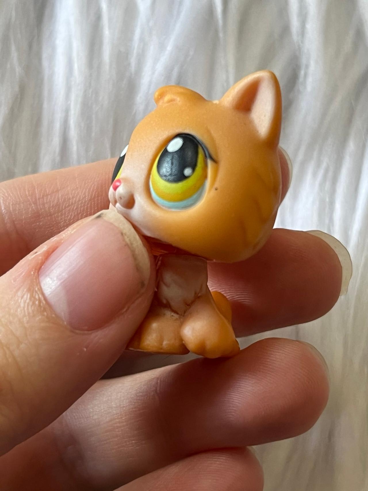 Littlest Pet Shop LPS Orange Kitten #86 2004-2005 READ — image 7