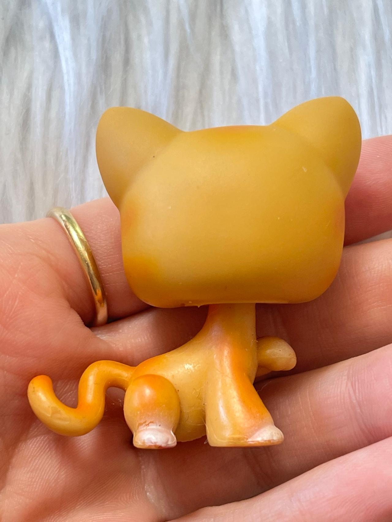 Littlest Pet Shop LPS Orange Striped Tabby Cat #11 2004-2005 READ — image 4