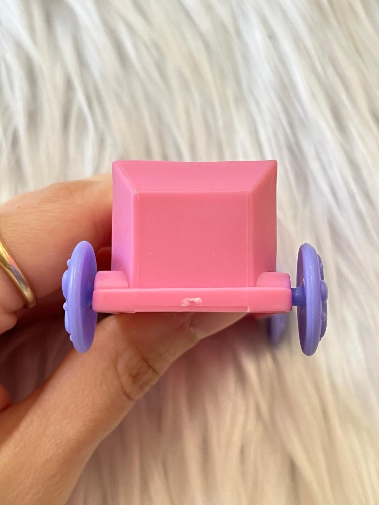 Littlest Pet Shop LPS Pink Collie Race Car 2005+ READ — image 4