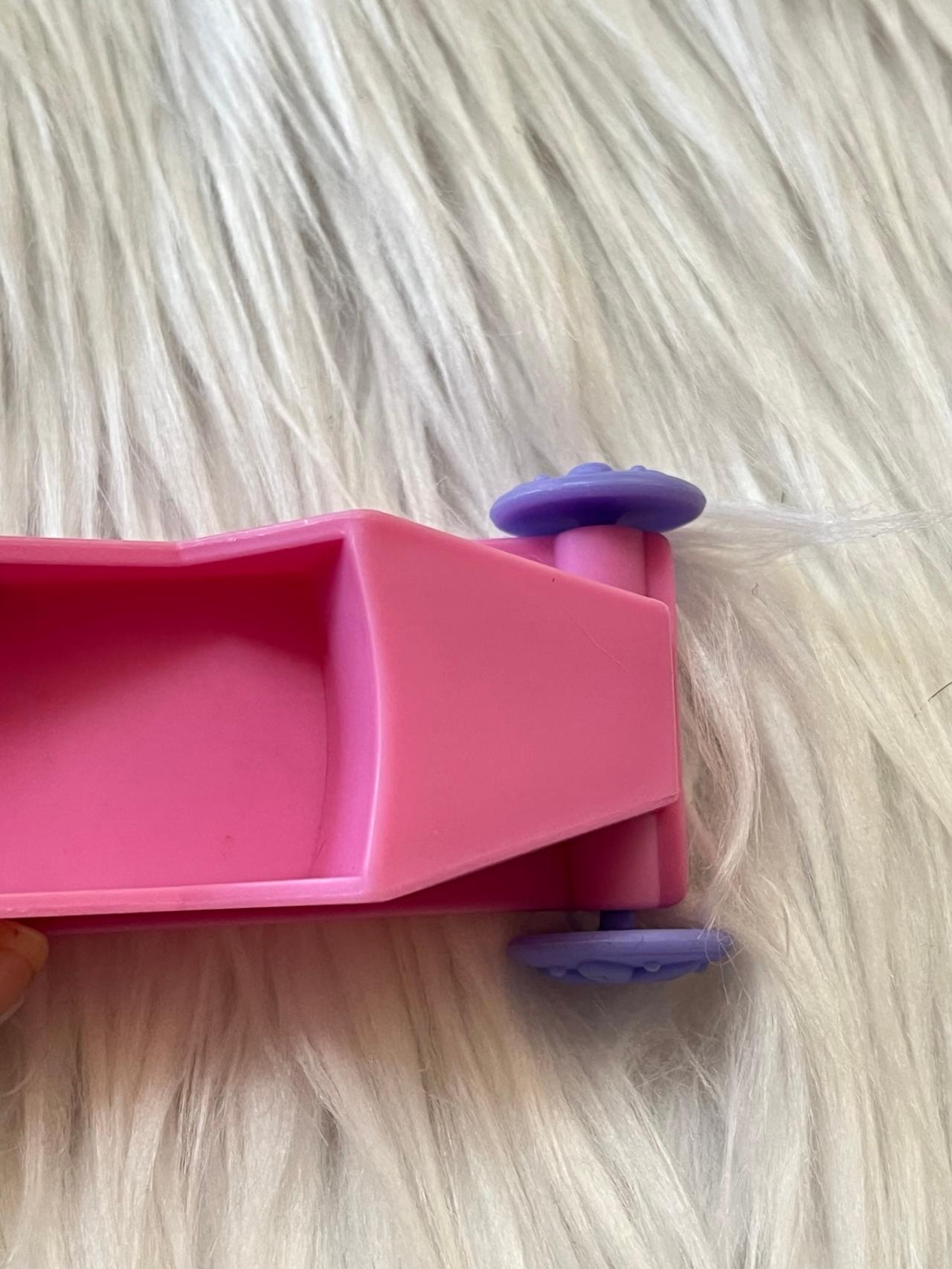 Littlest Pet Shop LPS Pink Collie Race Car 2005+ READ — image 8
