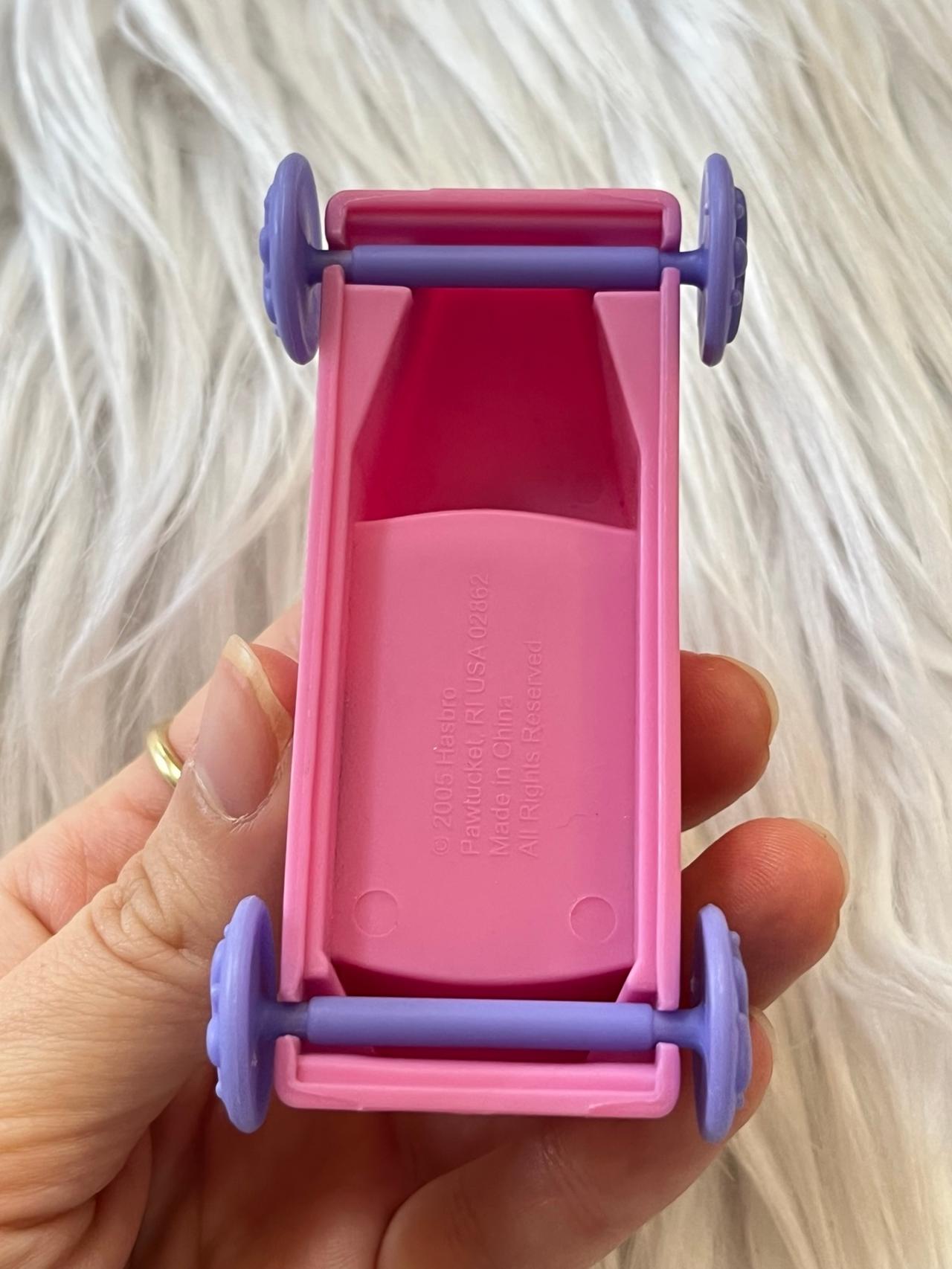 Littlest Pet Shop LPS Pink Collie Race Car 2005+ READ — image 9