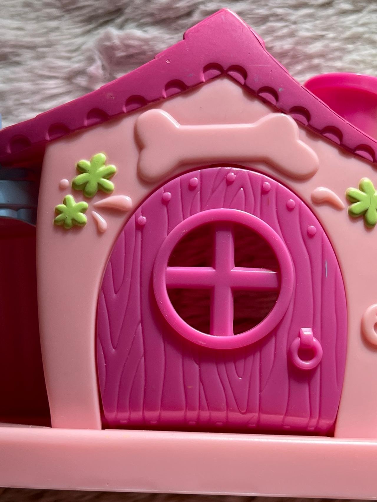 Littlest Pet Shop LPS Pink Puppy Dog House 2004+ READ — image 3