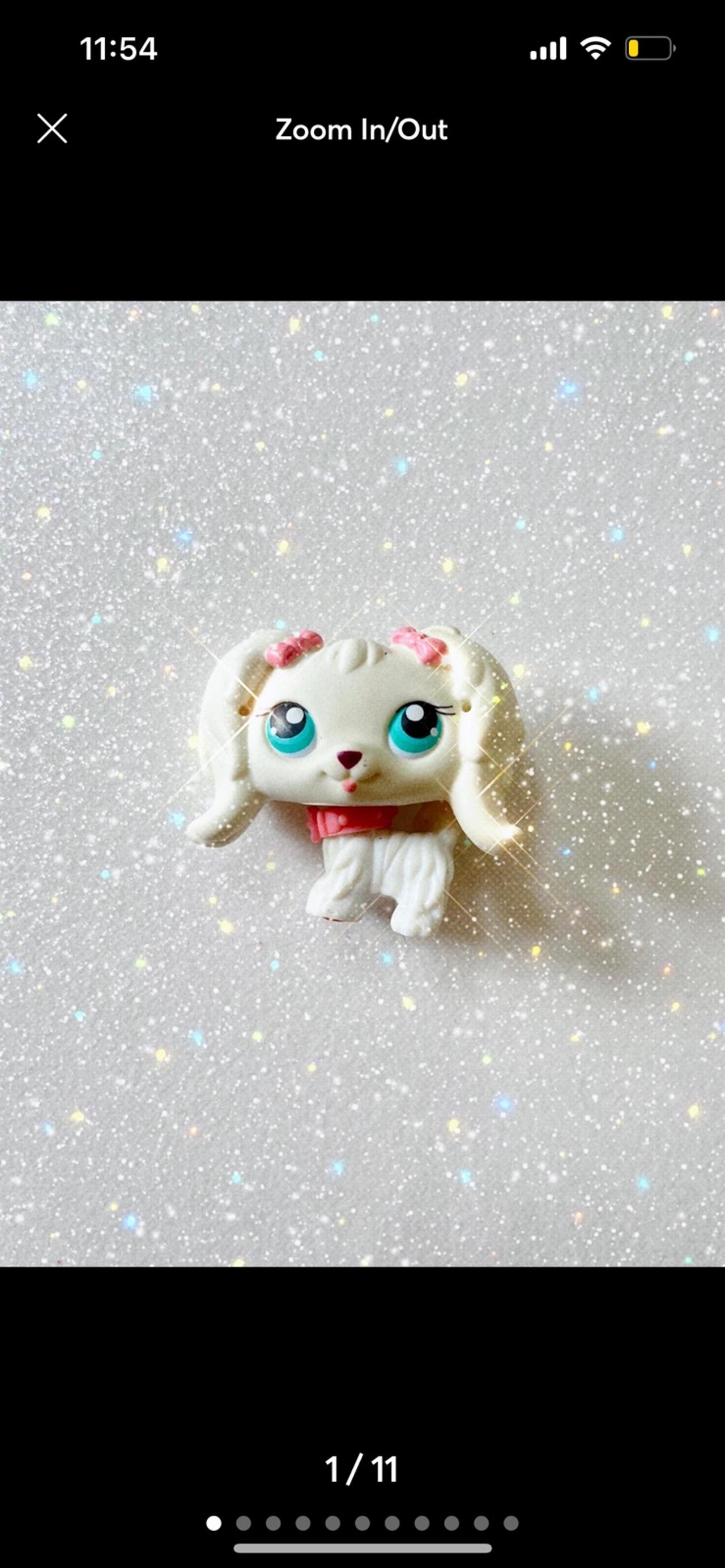 Littlest Pet Shop LPS White Maltese #65 2004-2005 READ