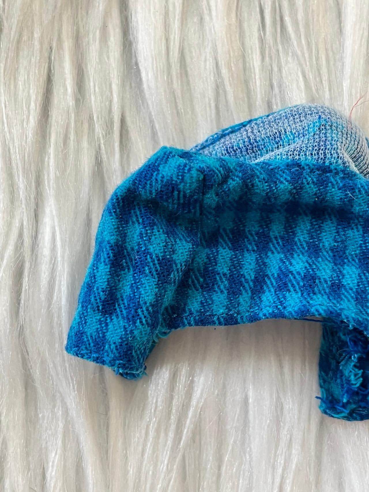 LOL OMG Class Prez Blue Plaid Blazer READ — image 4