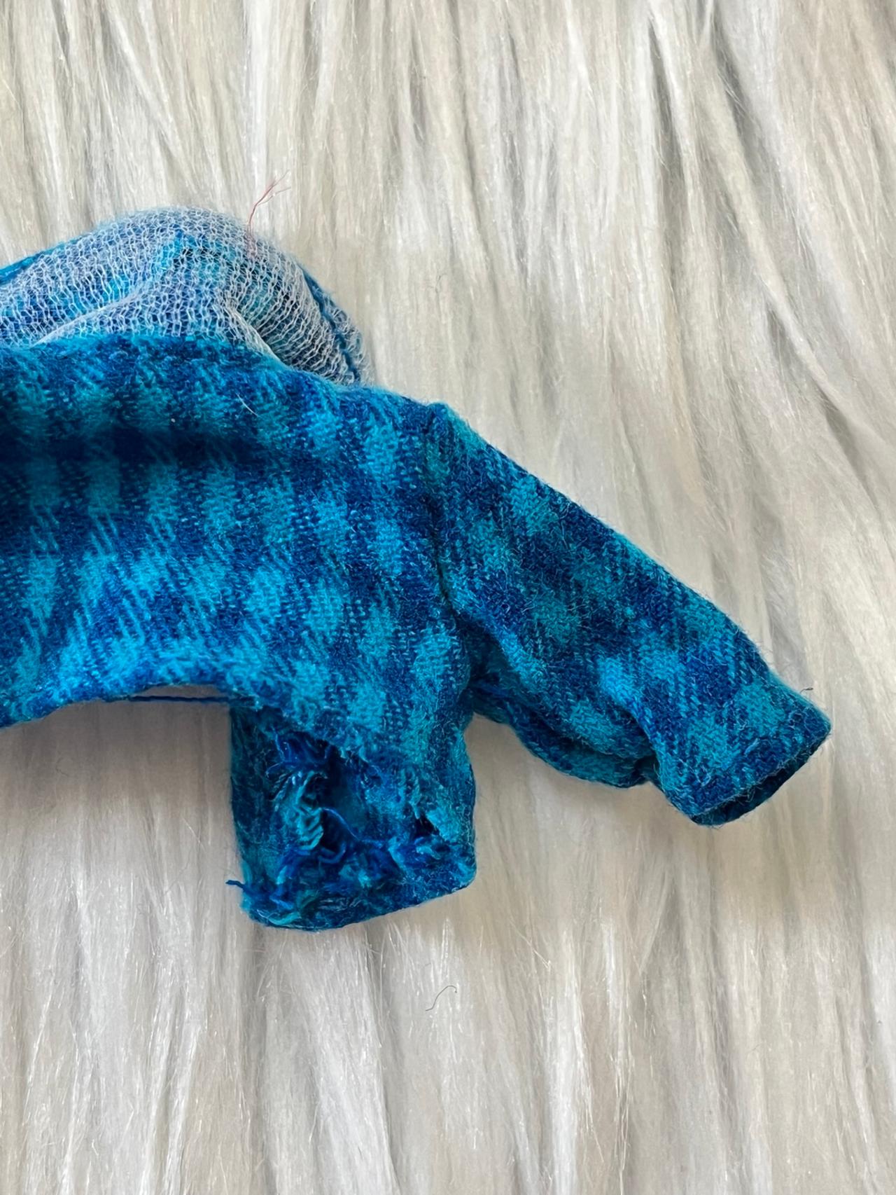LOL OMG Class Prez Blue Plaid Blazer READ — image 5