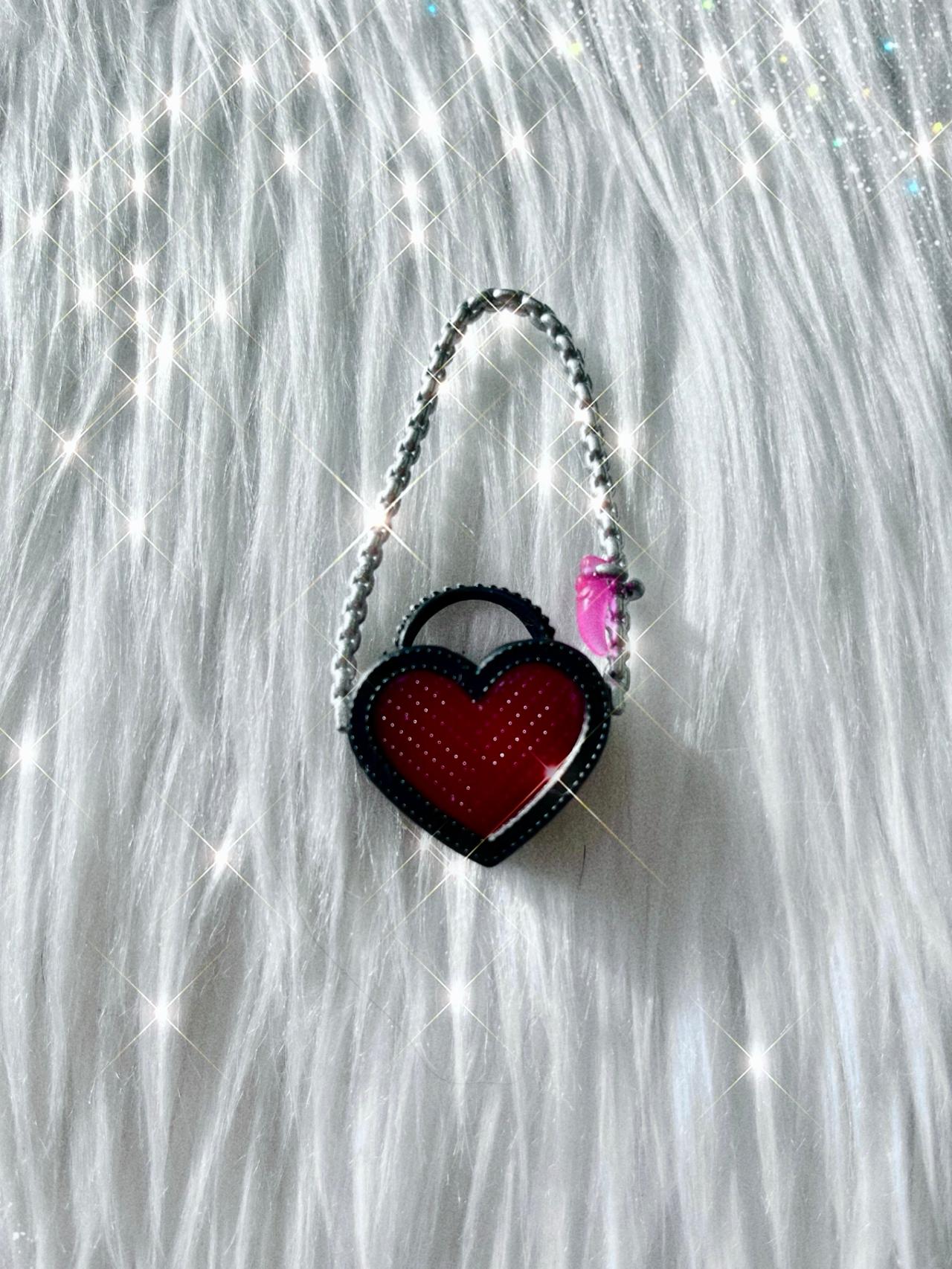 LOL OMG Spicy Spice Pink Heart Shaped Purse READ