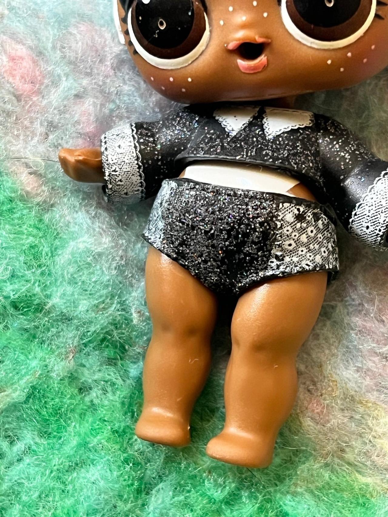 Lol Surprise Doll White Hair White Leotard — image 2