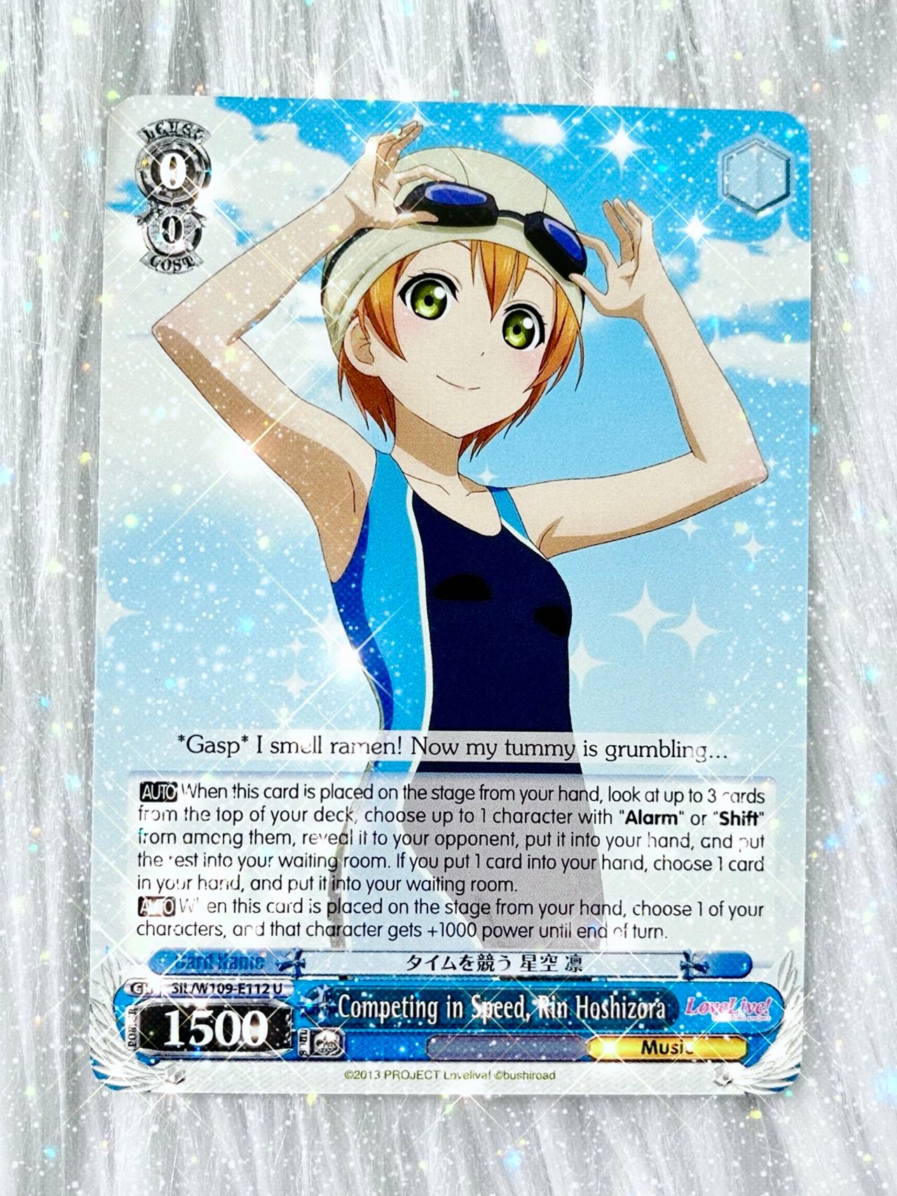 Love Live School Idol Project WEISS TCG Competing in Speed Rin W109-E112 ENG
